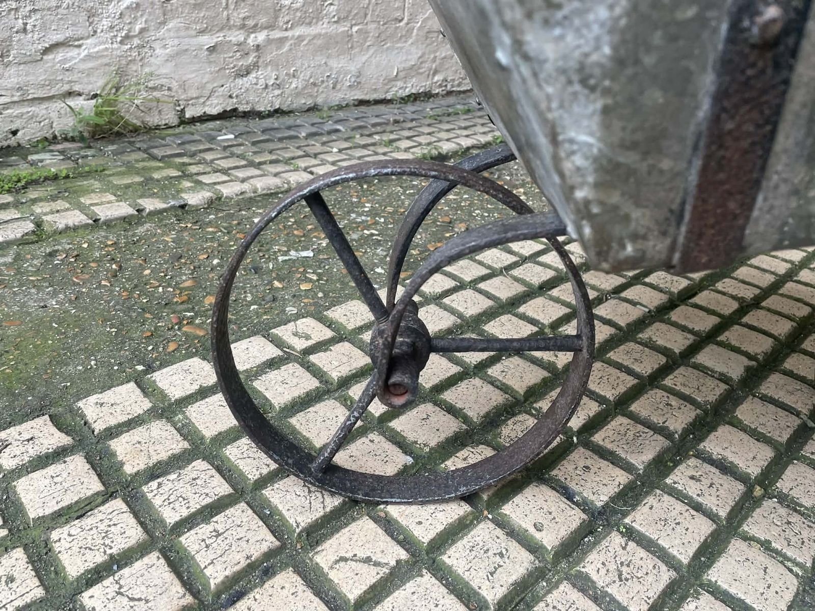 Charming Antique C1910 Child’s Garden Wheelbarrow photo buy