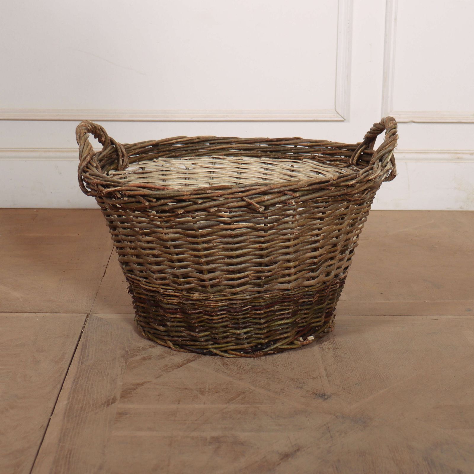 Wicker Log Basket