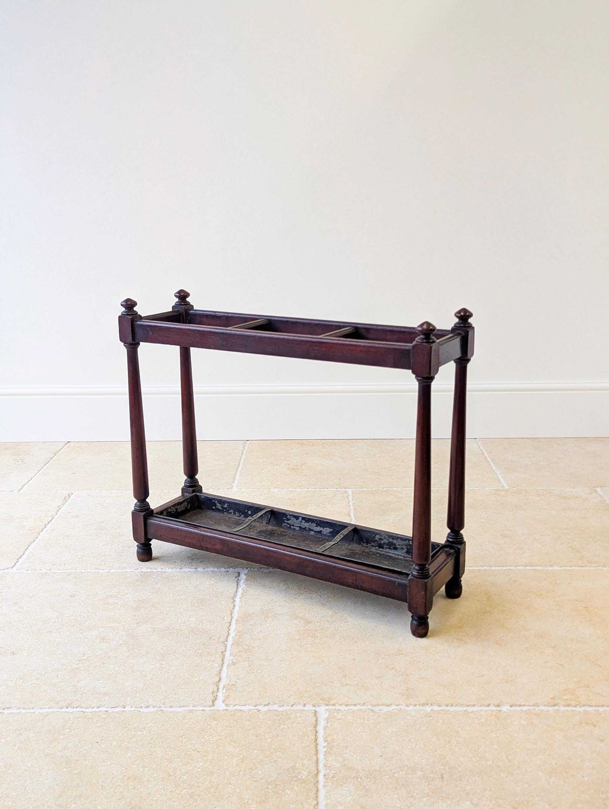 photo buy Antique Victorian Mahogany Country House Stick Stand C.1890