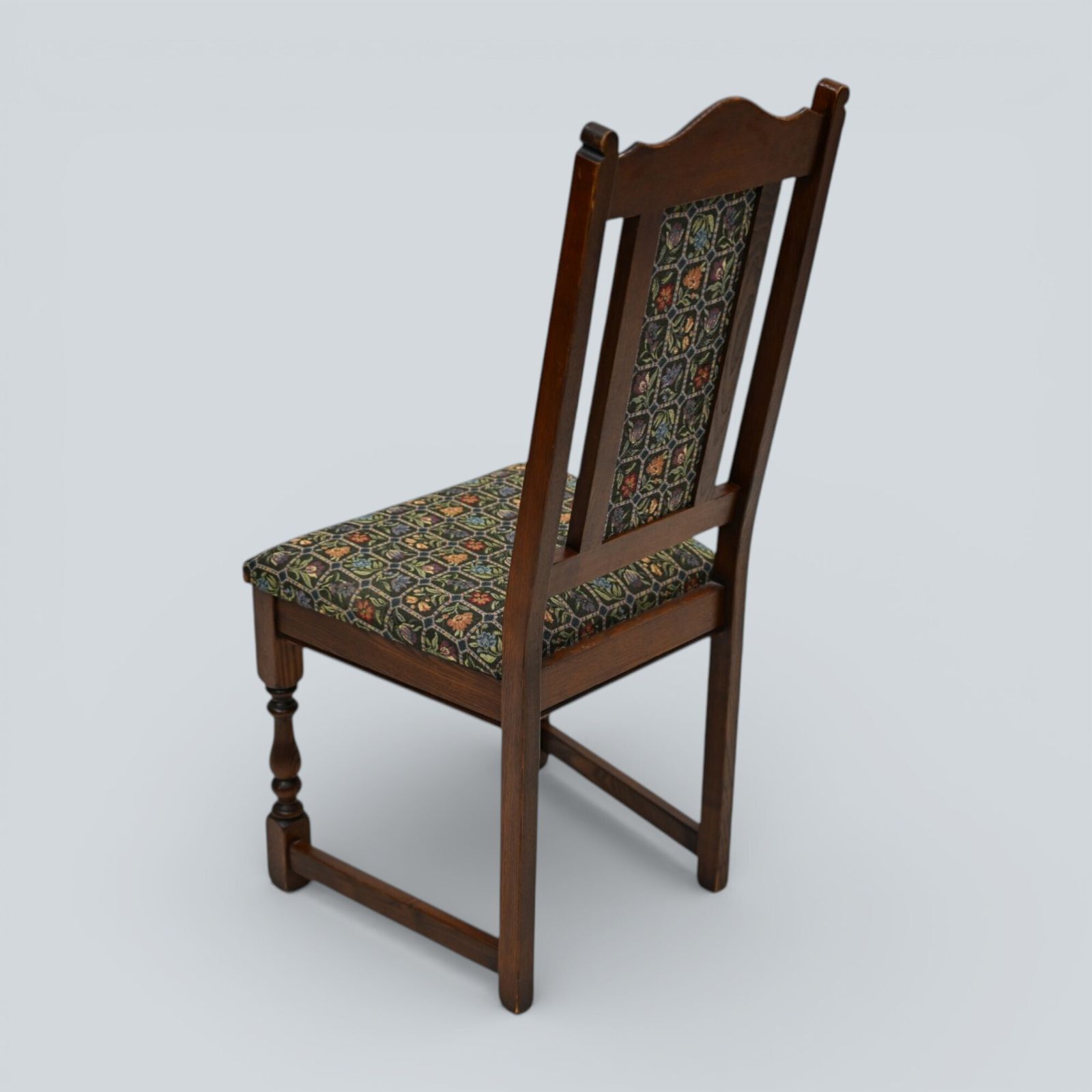 6 Old Charm Dining Chairs Oak Frame Tudor Brown Widford Green Free Uk Delivery photo vinterior