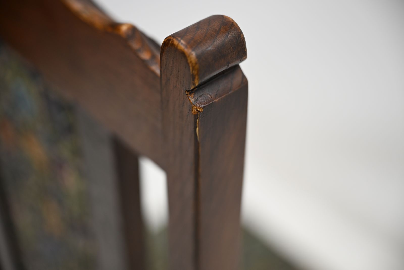 photo vintage 6 Old Charm Dining Chairs Oak Frame Tudor Brown Widford Green Free Uk Delivery
