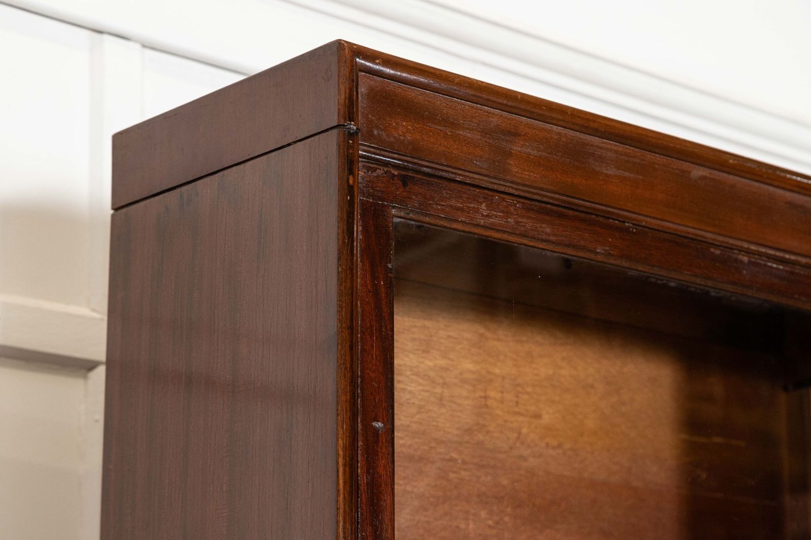 Furniture Large Gunn Mahogany Glazed Sectional Bookcase photo