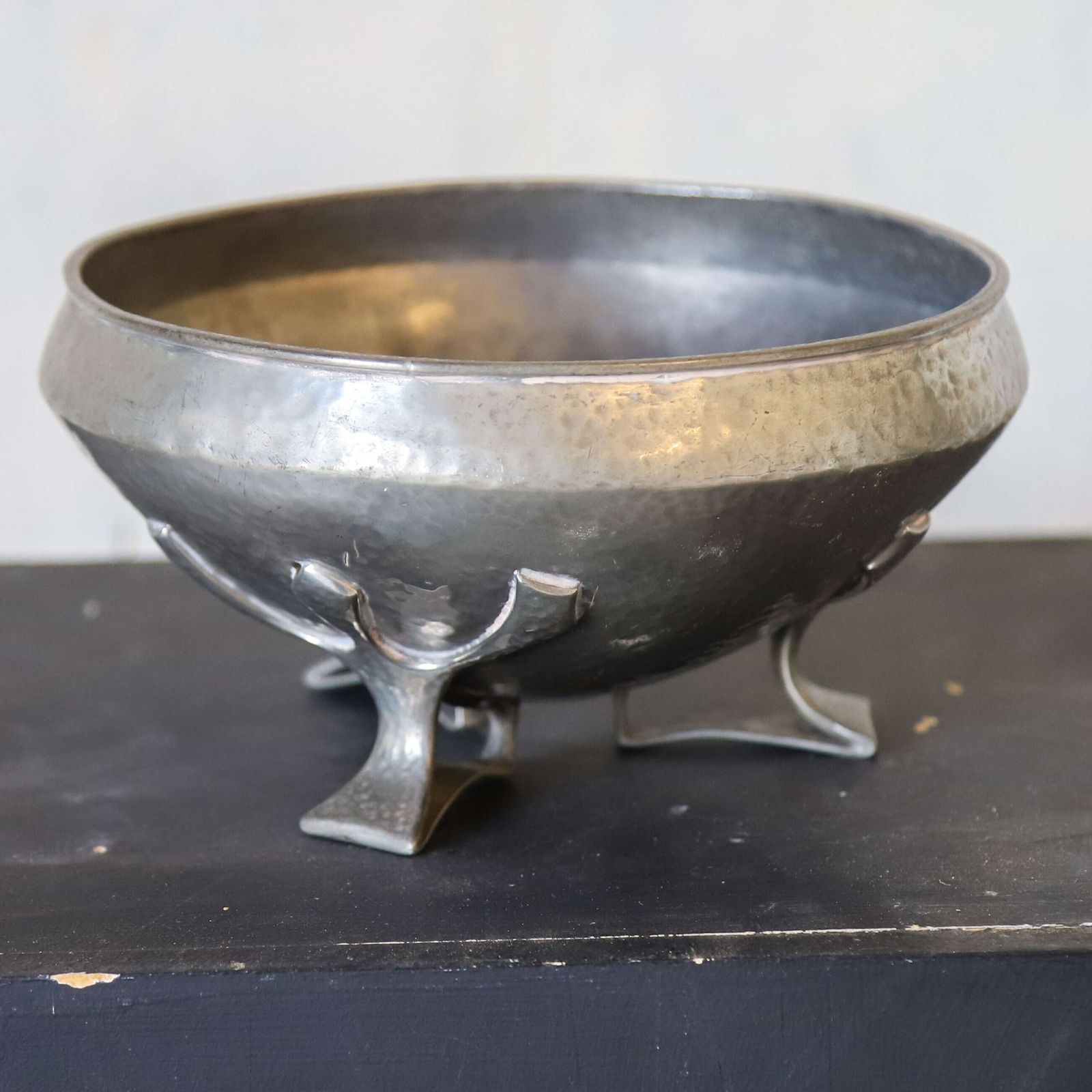 Liberty & Co Tudric Pewter Bowl By Oliver Baker, Model 01128 – Arts & Crafts C.1905 photo furniture