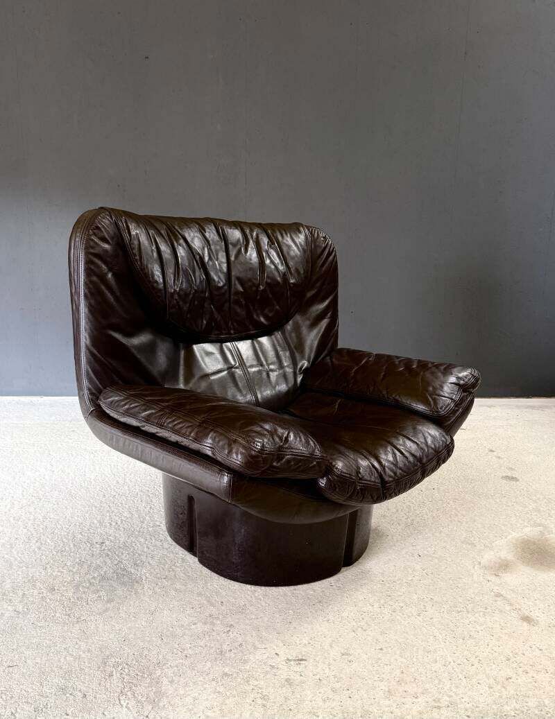 Il Poltrone Lounge Chair By T. Ammannati & G.P. Vitelli For Comfort, Italy 1973 photo vinterior