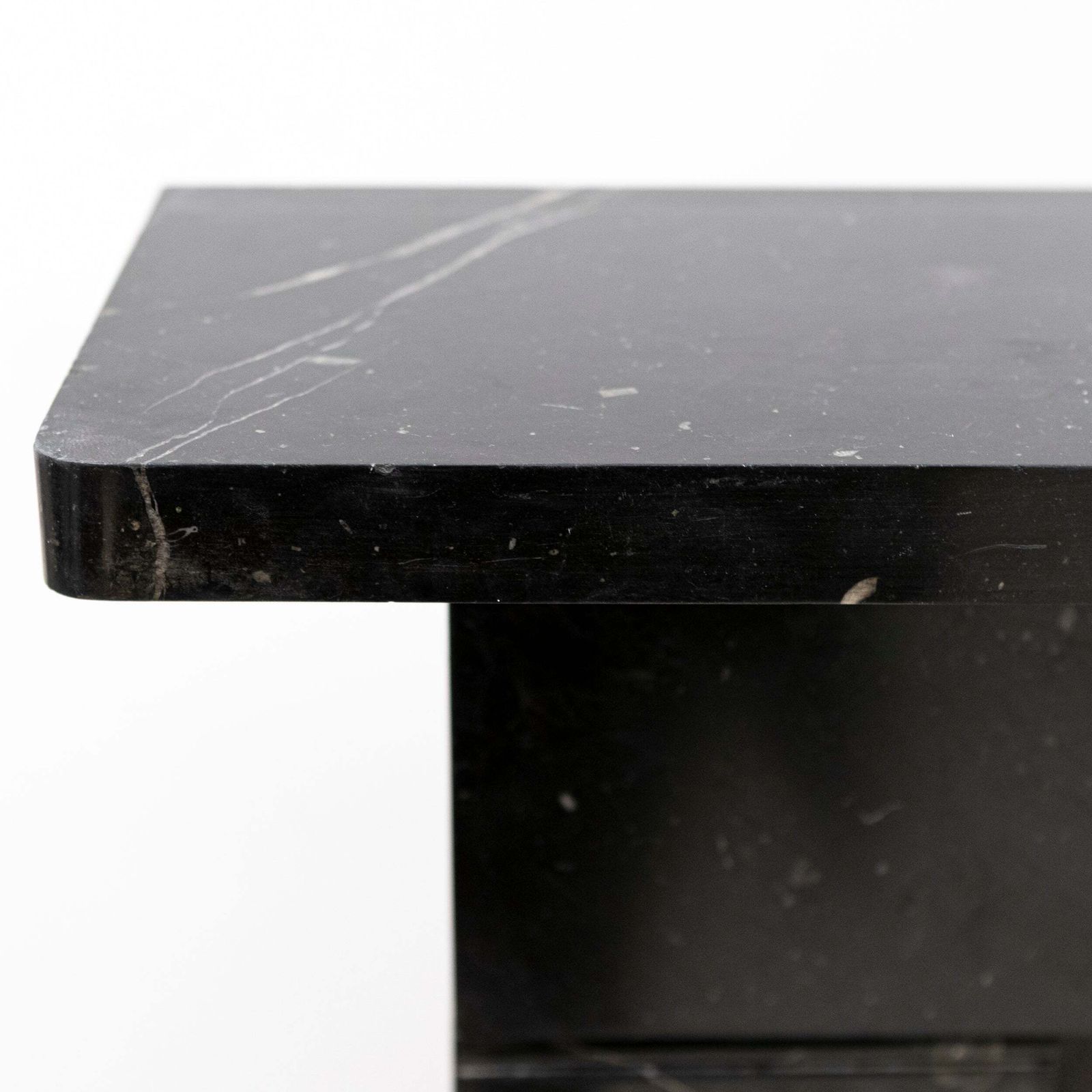 Home Fixtures Antique Georgian Belgian Black Marble Fire Surround & Insert photo