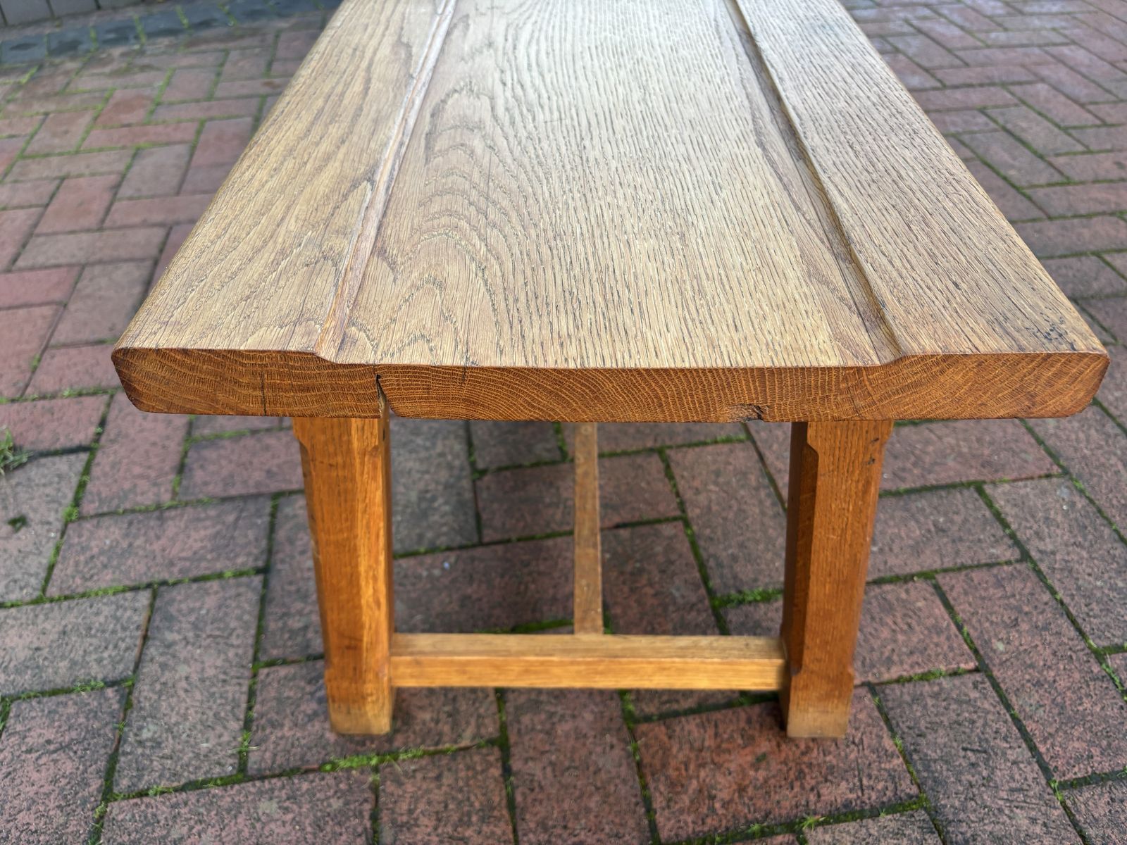 Cotswold School Oak Long Bench photo furniture