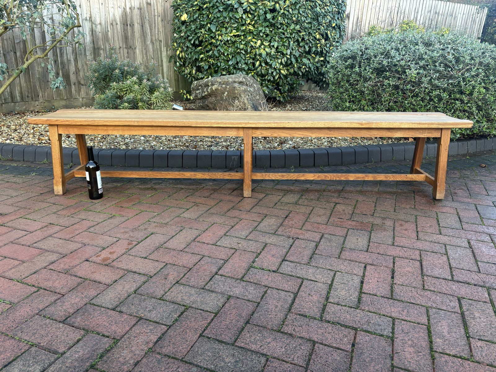 Cotswold School Oak Long Bench photo buy