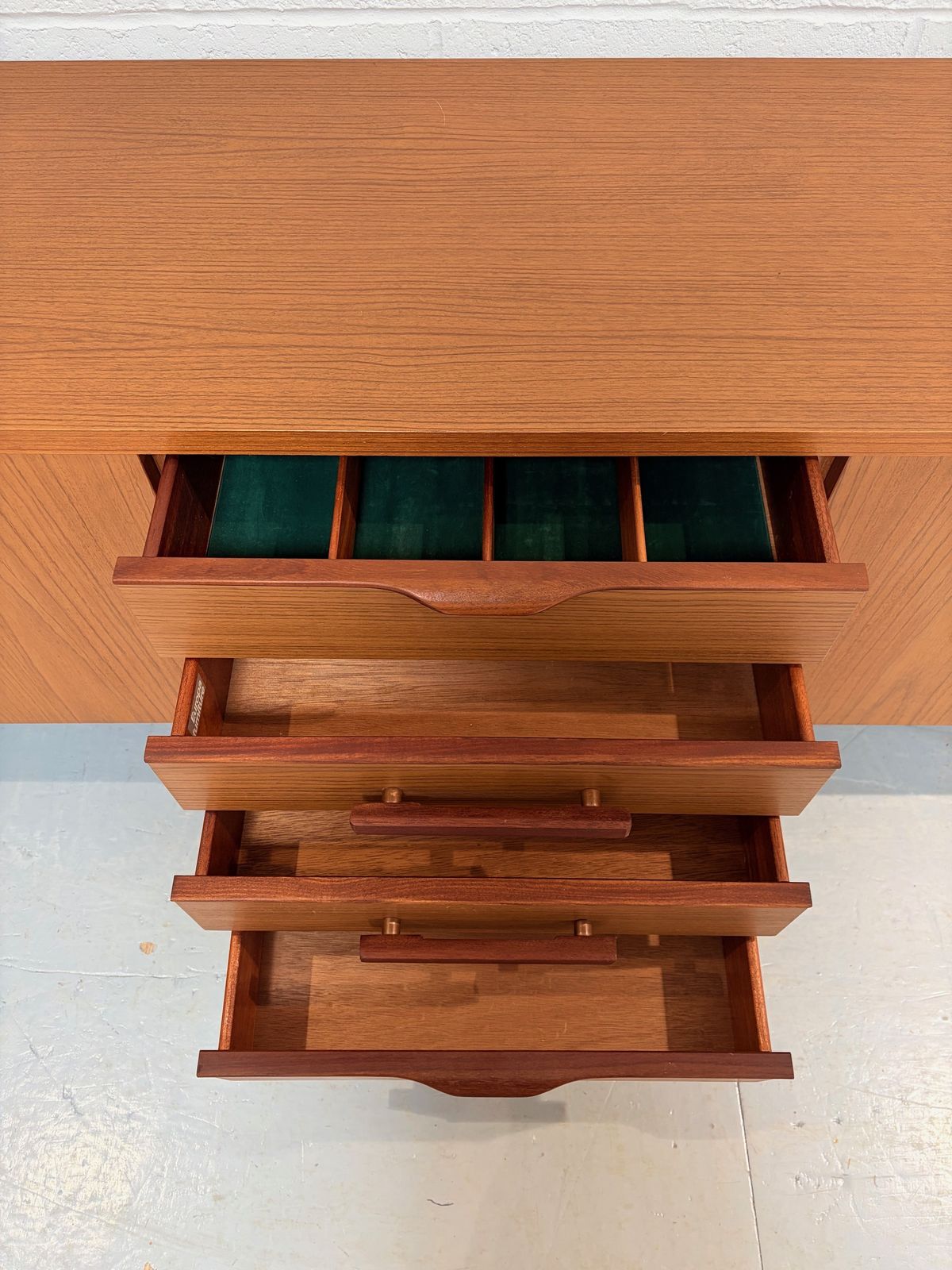 Mid Century Teak Europa Furniture Sideboard photo vinterior