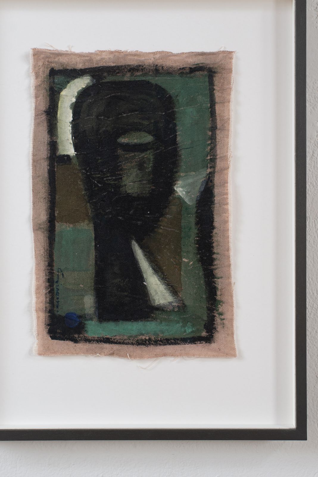Abstract Figurative Painting On Canvas, Italy C1980 photo furniture