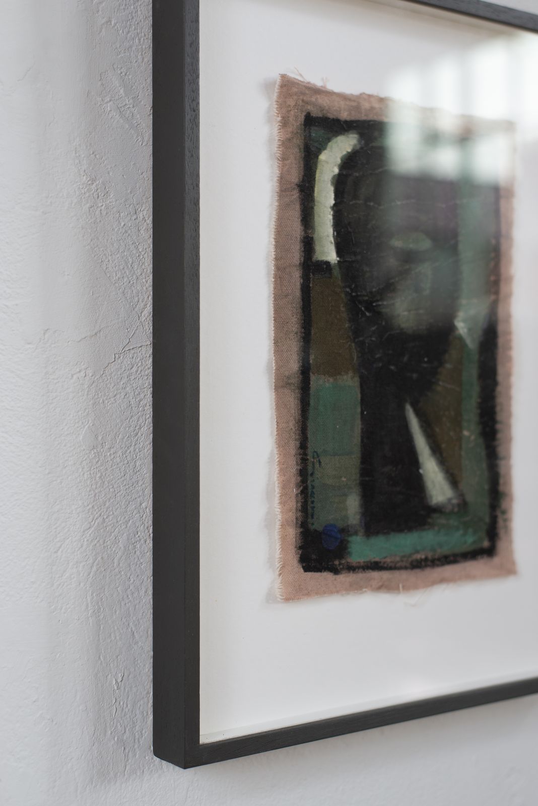 Abstract Figurative Painting On Canvas, Italy C1980 photo 534.0