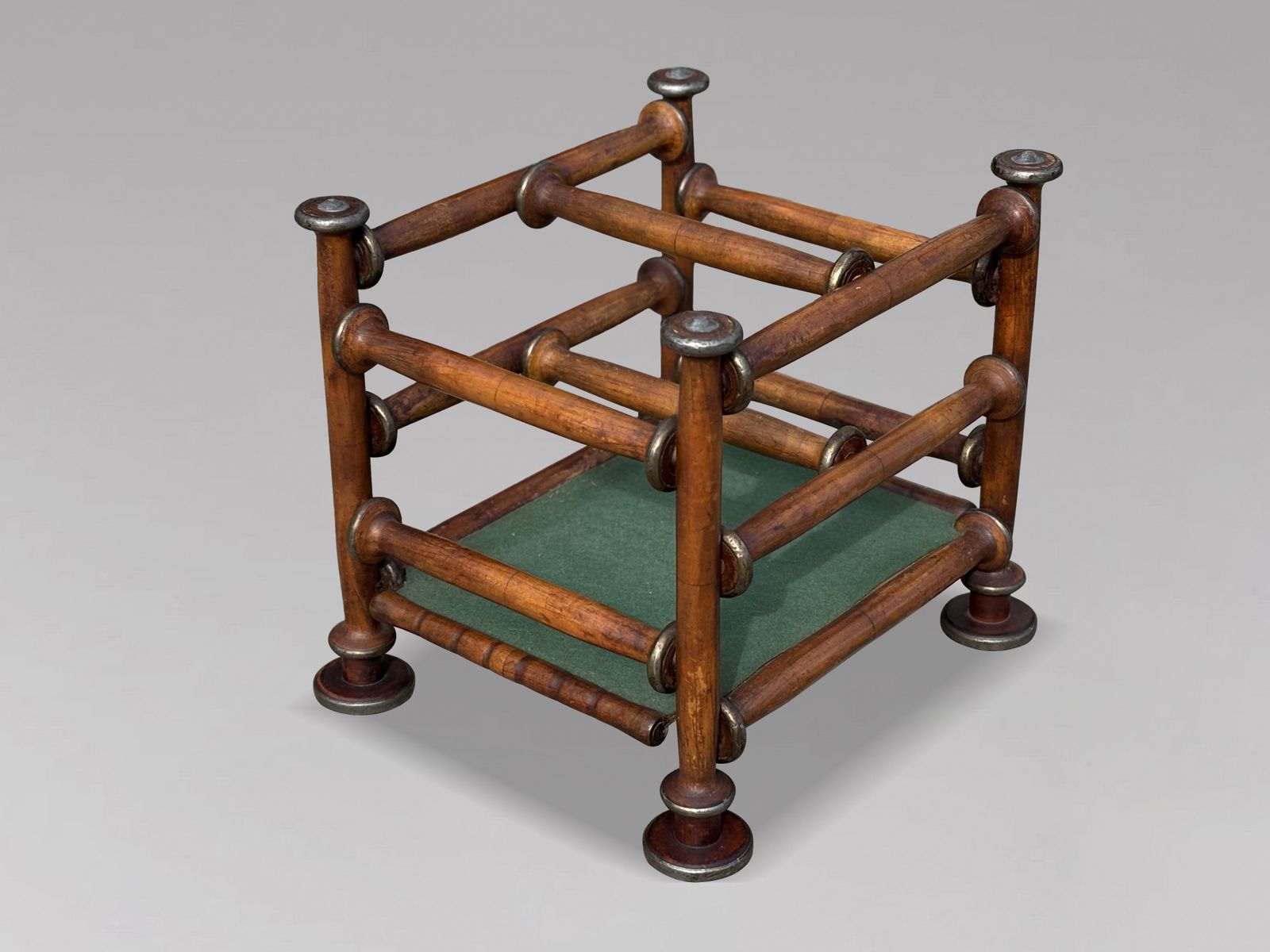 Late 19th Century Walnut Magazine Rack photo buy