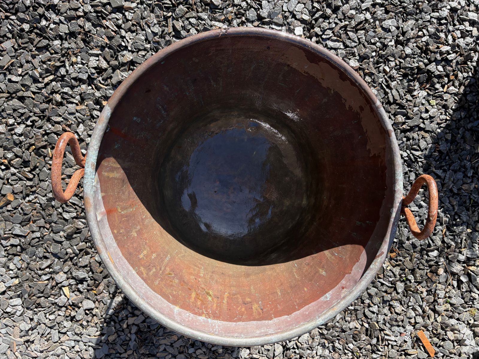 Hungarian Cauldron Cooking Pot With Stand photo for sale