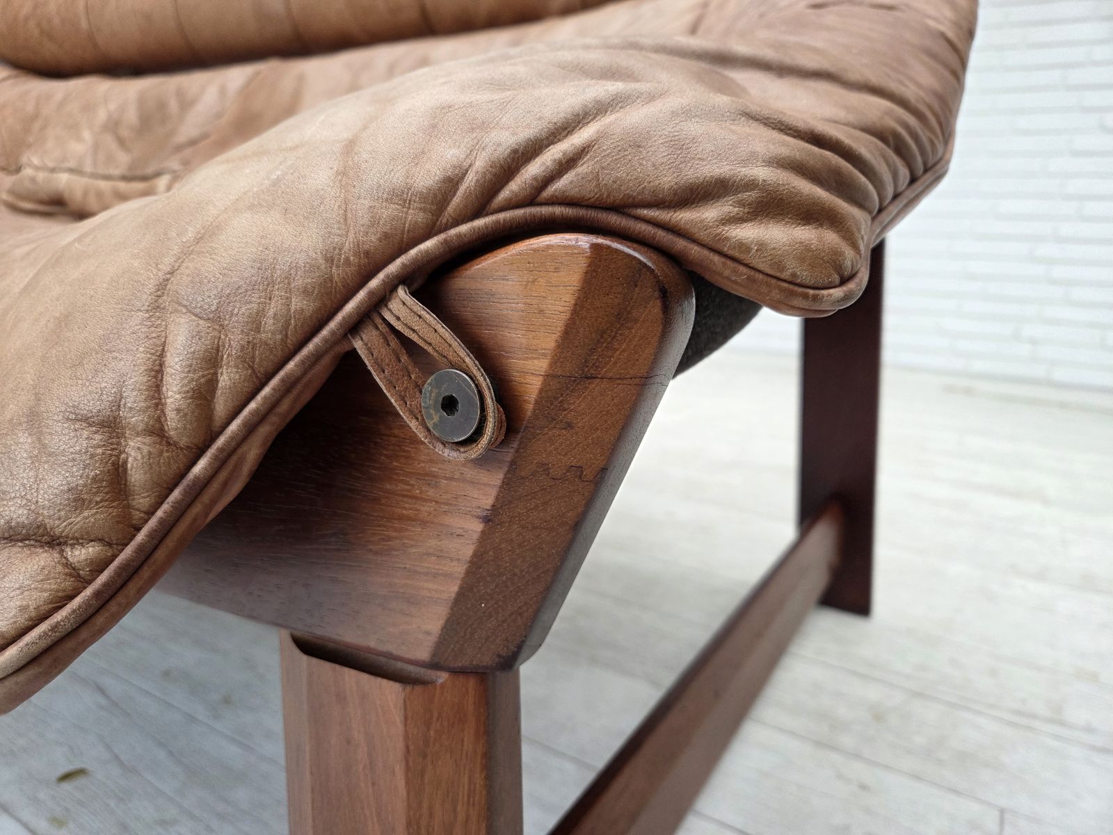 1970s, Norwegian Design By Jan Erik Lindgren, 2 Seater Sofa Model "Amazon". photo 2450.0