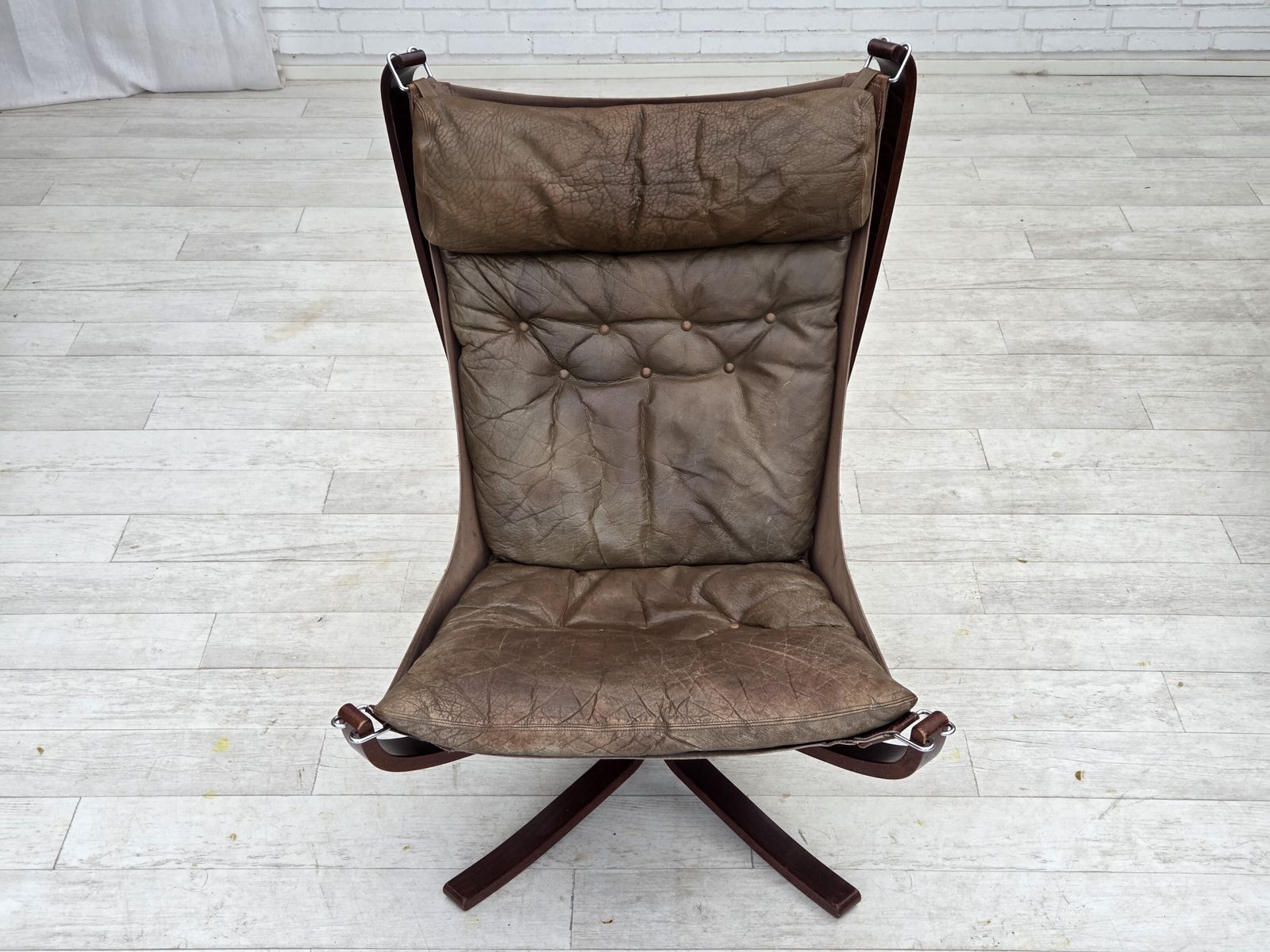 1970s, Norwegian Design By Sigurd Ressel, Lounge Chair, Model "Falcon". photo furniture