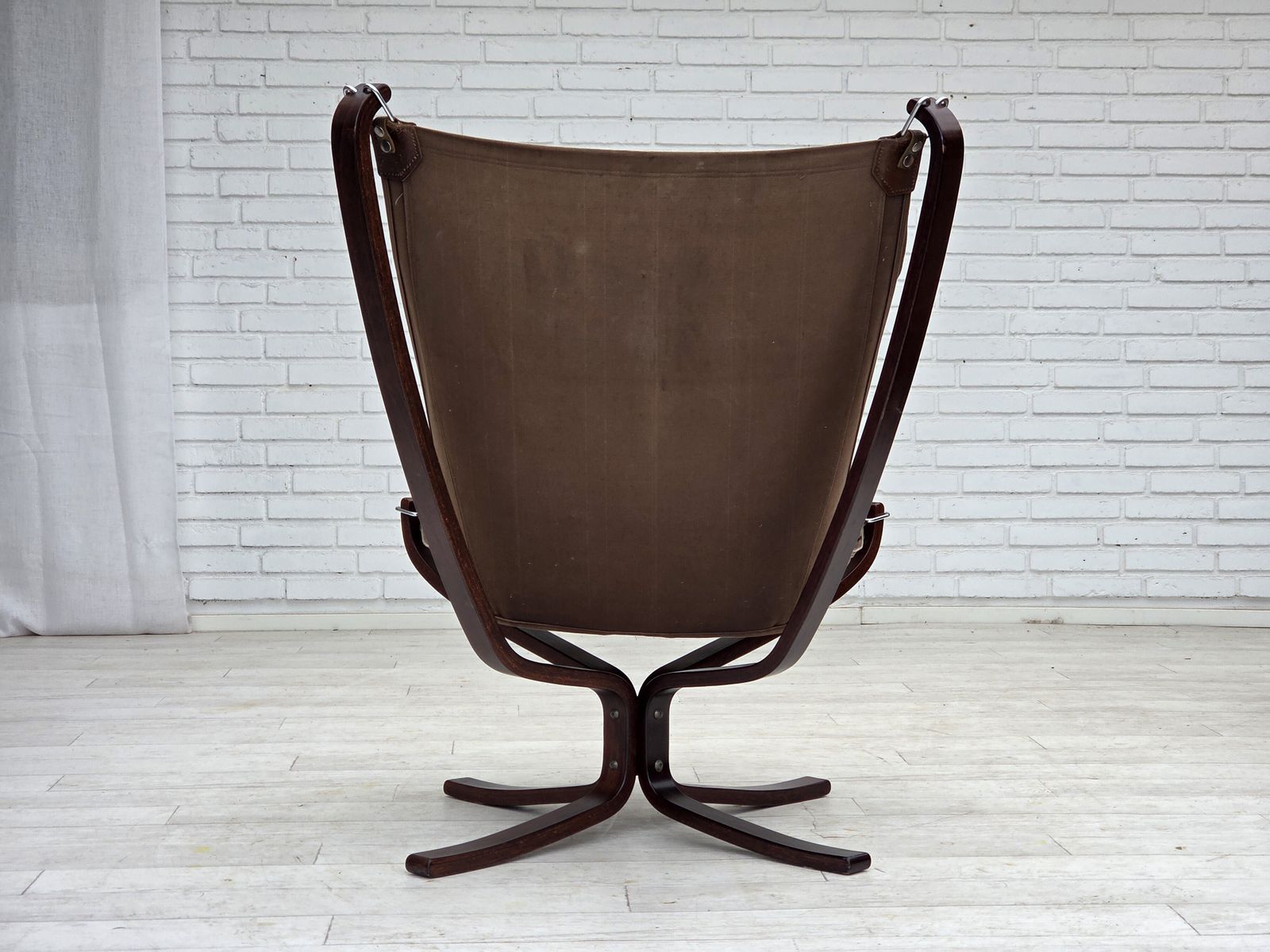 1270.0 1970s, Norwegian Design By Sigurd Ressel, Lounge Chair, Model "Falcon". photo
