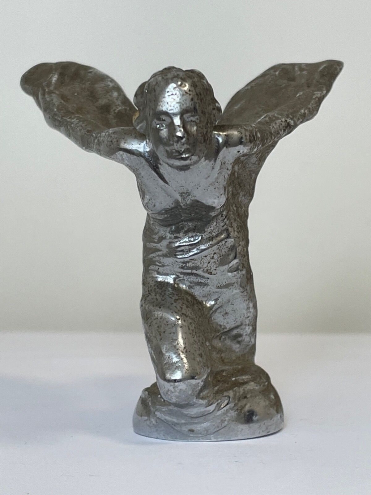 Rare Rolls Royce Kneeling Spirit Of Ecstasy Car Mascot By Charles Sykes C1934 photo for sale