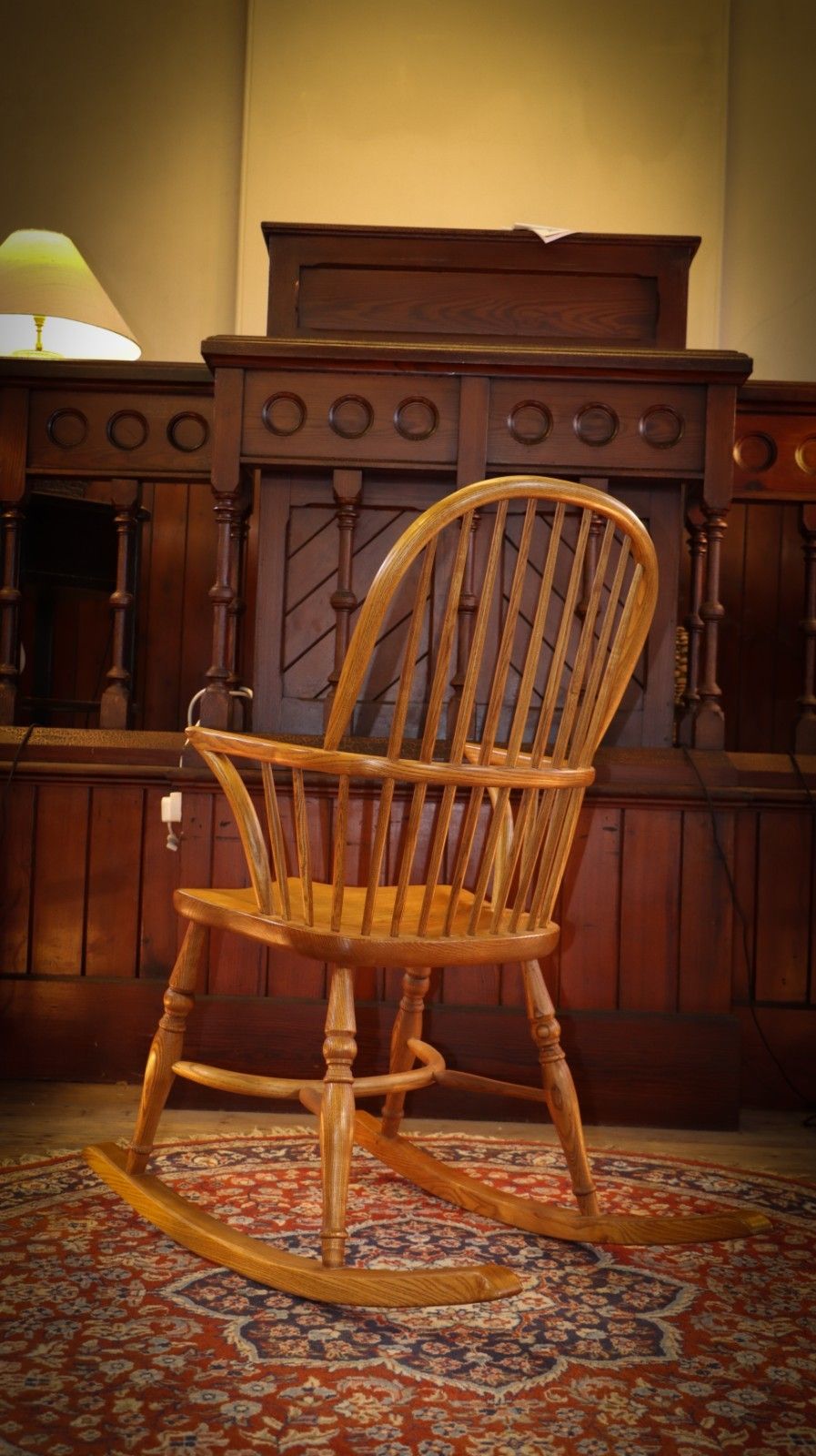 Stunning Georgian 18th Century Windsor Style Bow Spindle Back Rocking Chair 🚚 photo buy