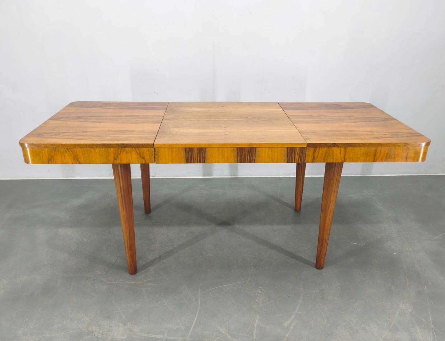 Mid Century Extendable Dining Table By Up Závody, Czechoslovakia 1950s photo 994.0
