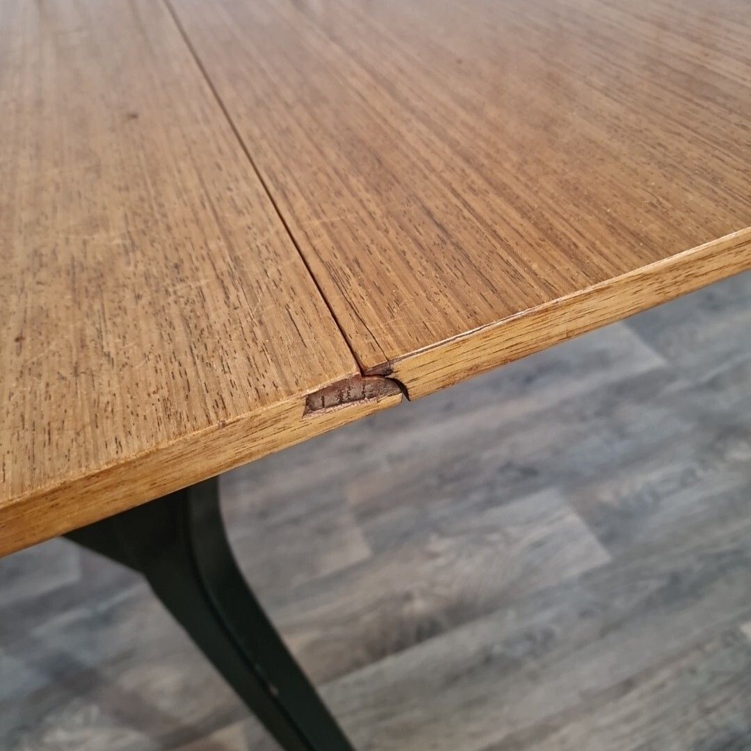 Vintage Table & Chairs G Plan Tola & Black Drop Leaf Dining Retro Mid Century photo 530.0