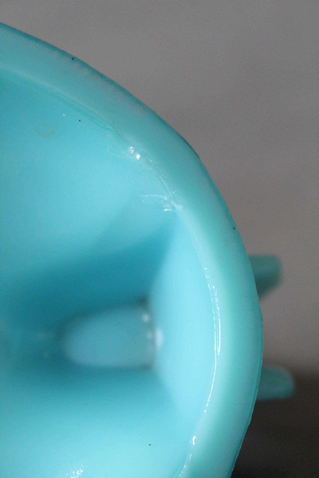 photo buy Large Vintage French Blue Opaline Glass Nesting Hen On Basket Box, Milk Glass, Baby Blue Opaline, Pressed Glass, Terrine, Basket Weave