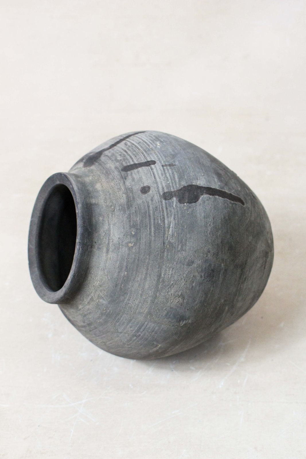 Vintage Dark Pot S   Nº 136, 1950s photo Home Decor