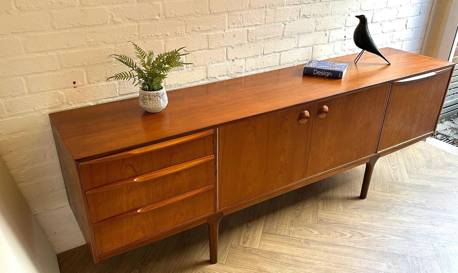 McIntosh Of Kirkcaldy ‘Dunfermline’ 1960’s Teak Sideboard Refinished Mid Century photo Furniture
