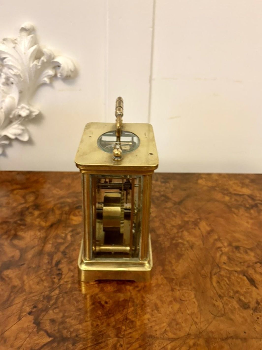 Antique French Brass Carriage Clock – Latshea & Sons Edinburgh photo 945.0