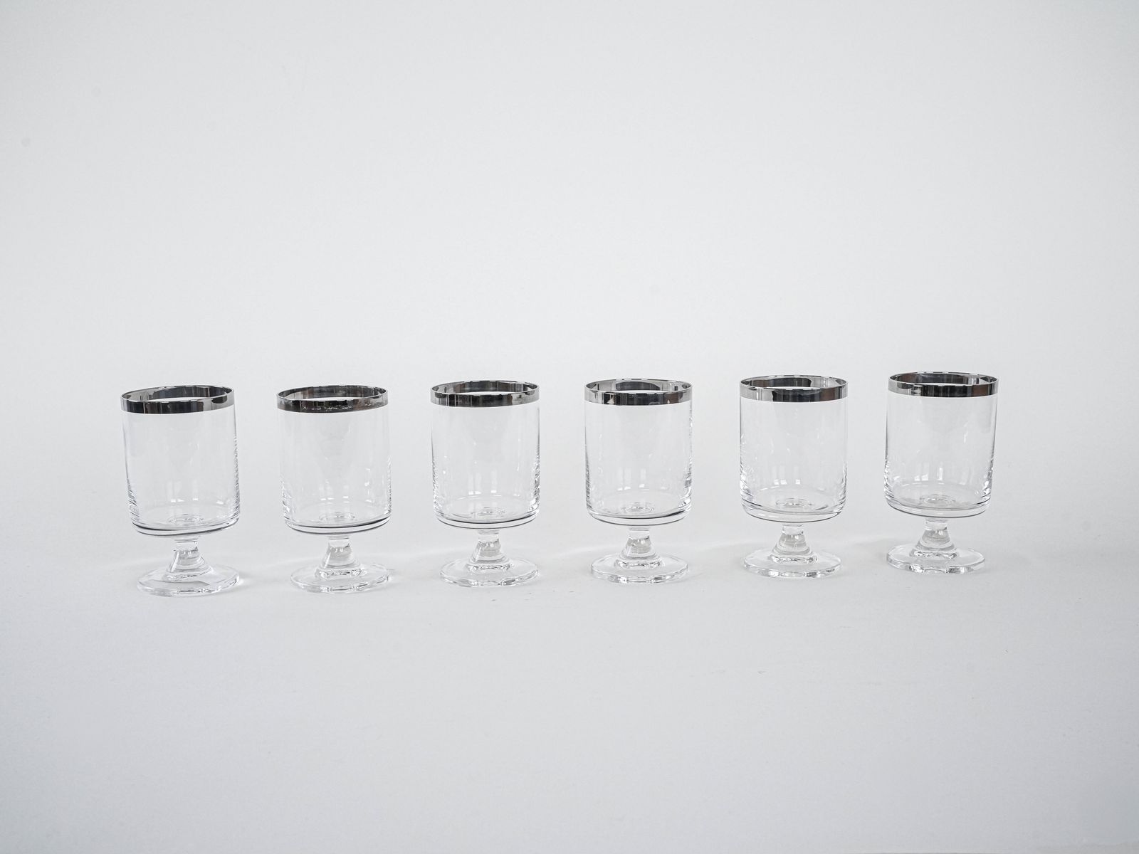 Set Of Glasses, Hollywood Regency Style, 1970s, Made In Italy photo Home Decor