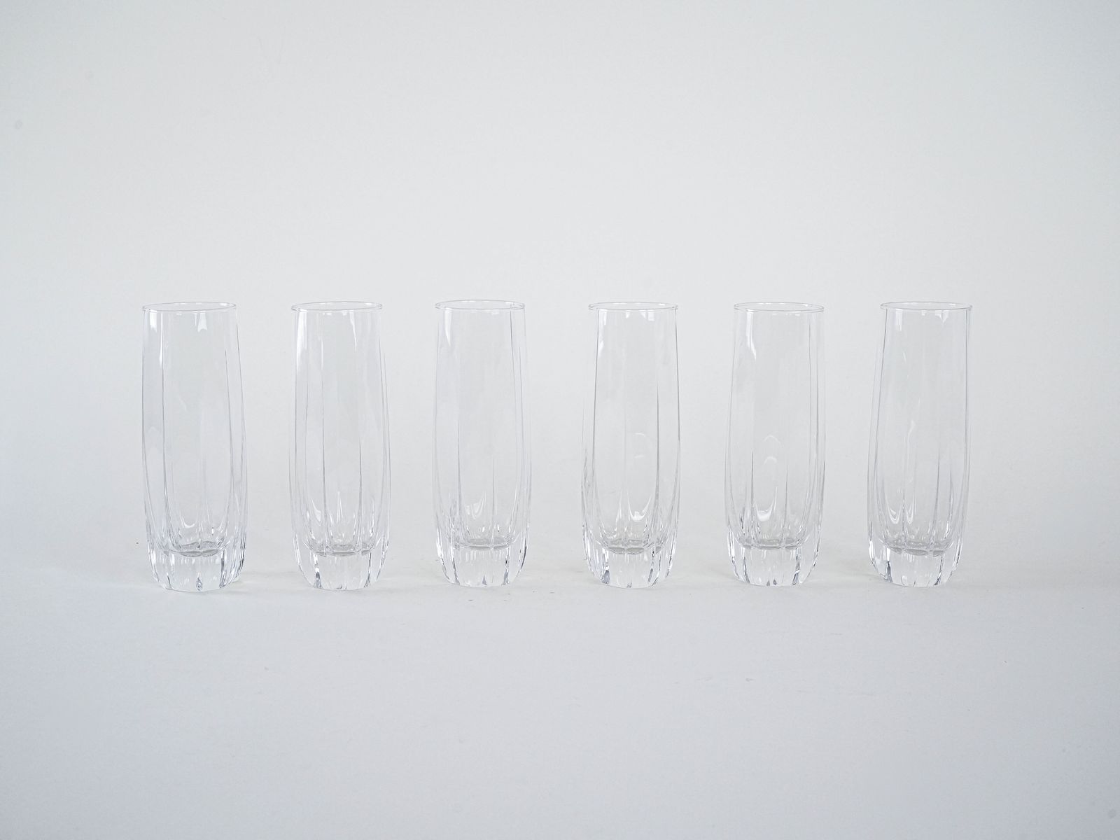 Set Of Six Glasses, Italian Design, 1960s, Made In Italy photo Home Decor