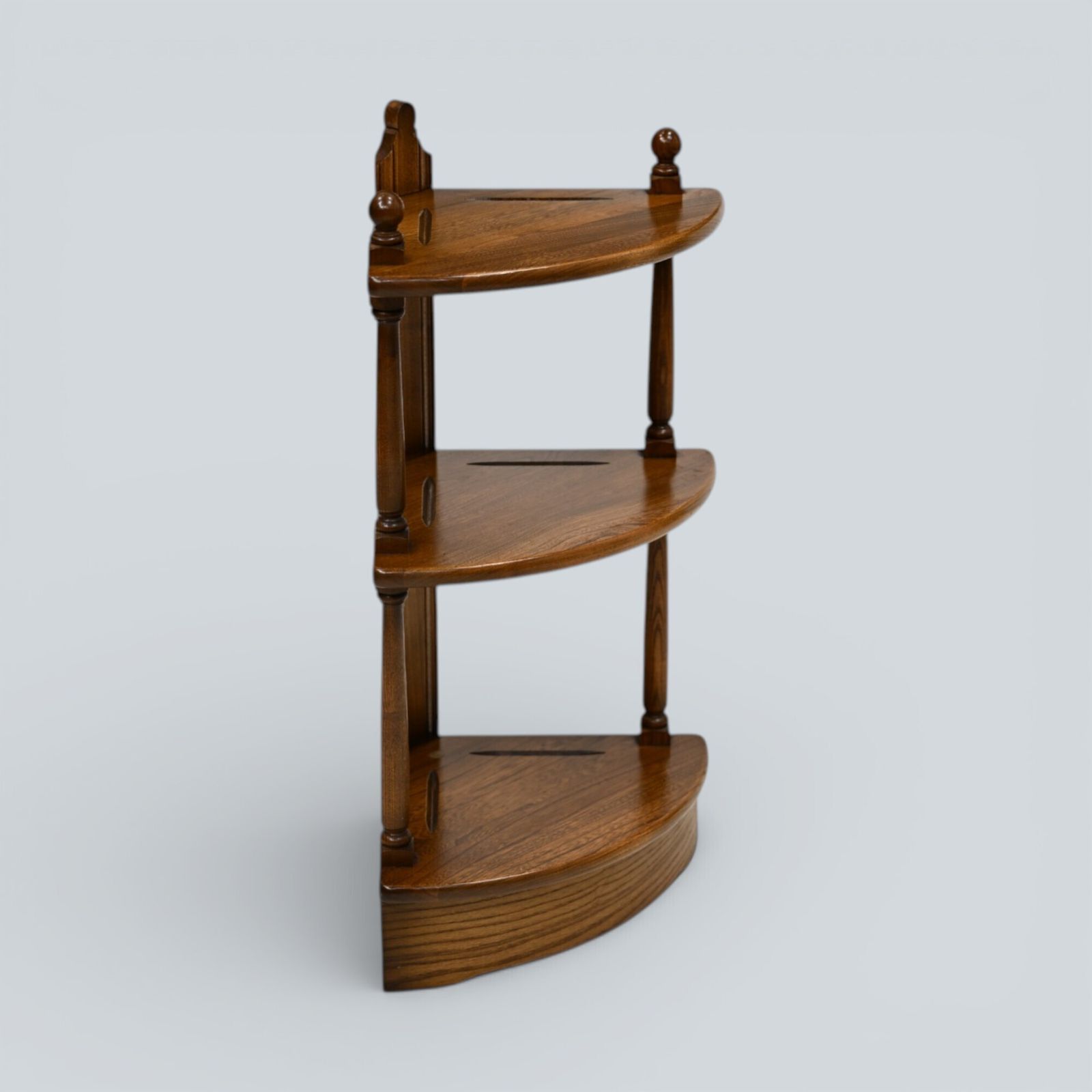 photo furniture Genuine Ercol Corner Shelving Golden Dawn Finish #1103 Exc Free Uk Delivery