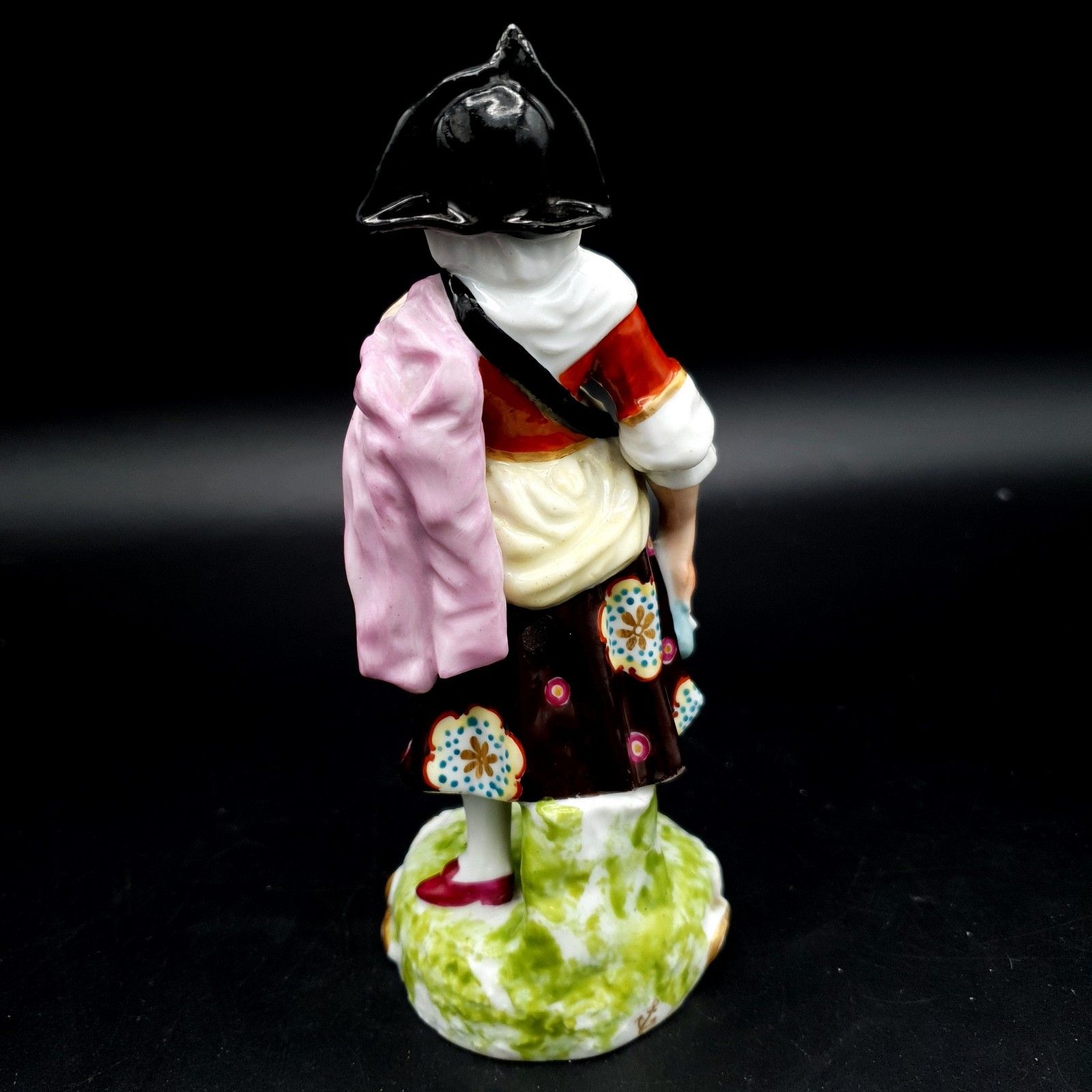 Antique Samson Paris Chelsea Style Porcelain Figure Gold Anchor Mark C.1870 photo 100.0