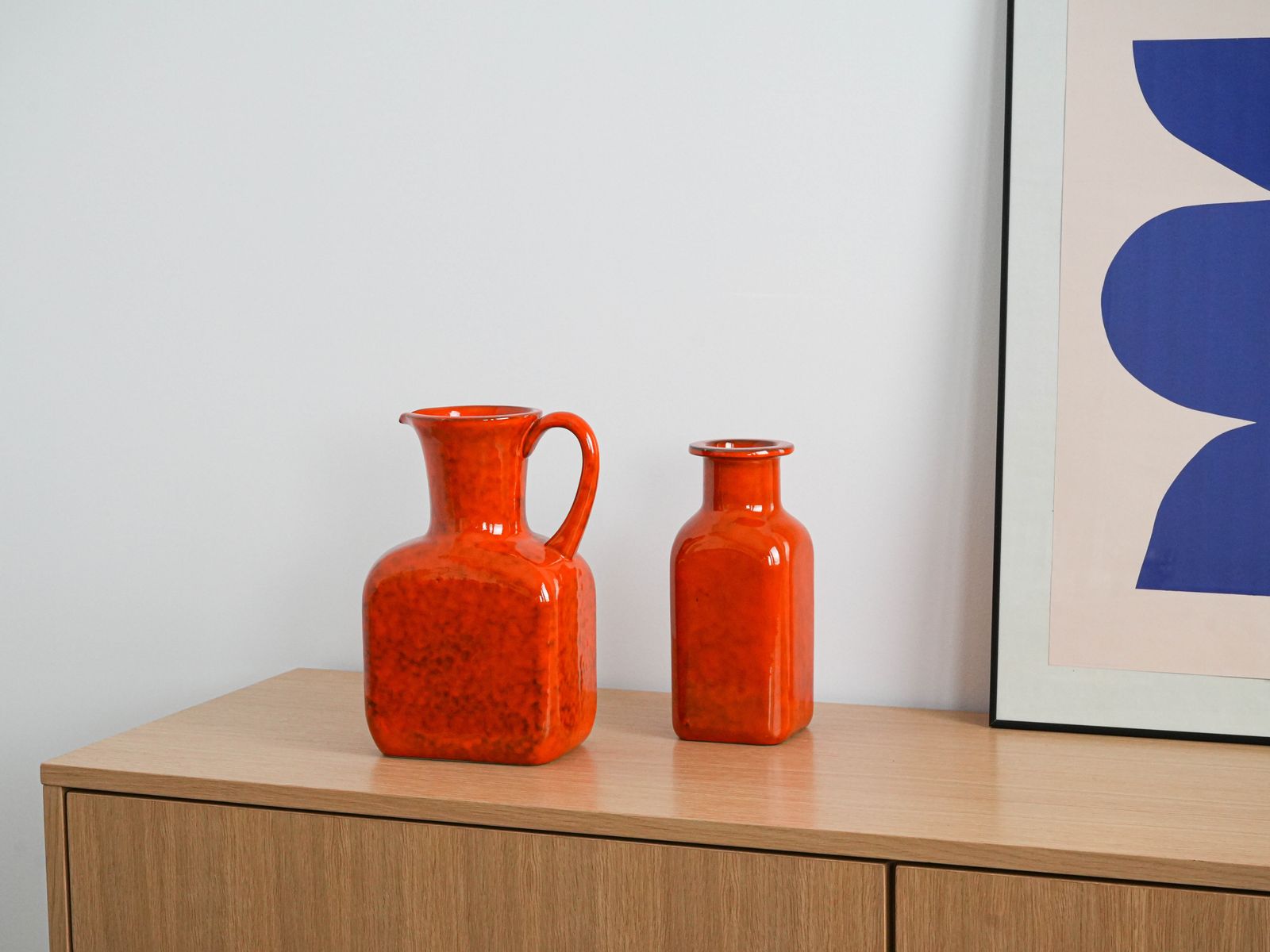 Ceramic Vase, Italian Design, 1960s, Made In Italy photo furniture