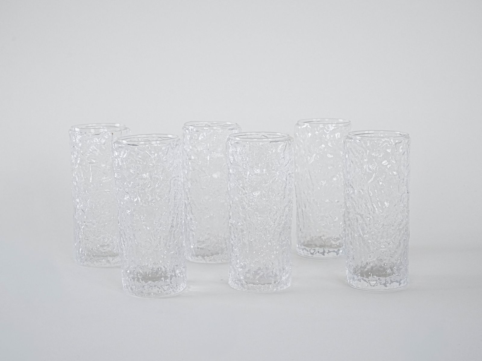 Set Of Six Glasses, Italian Design, 1970s, Made In Italy photo Home Decor