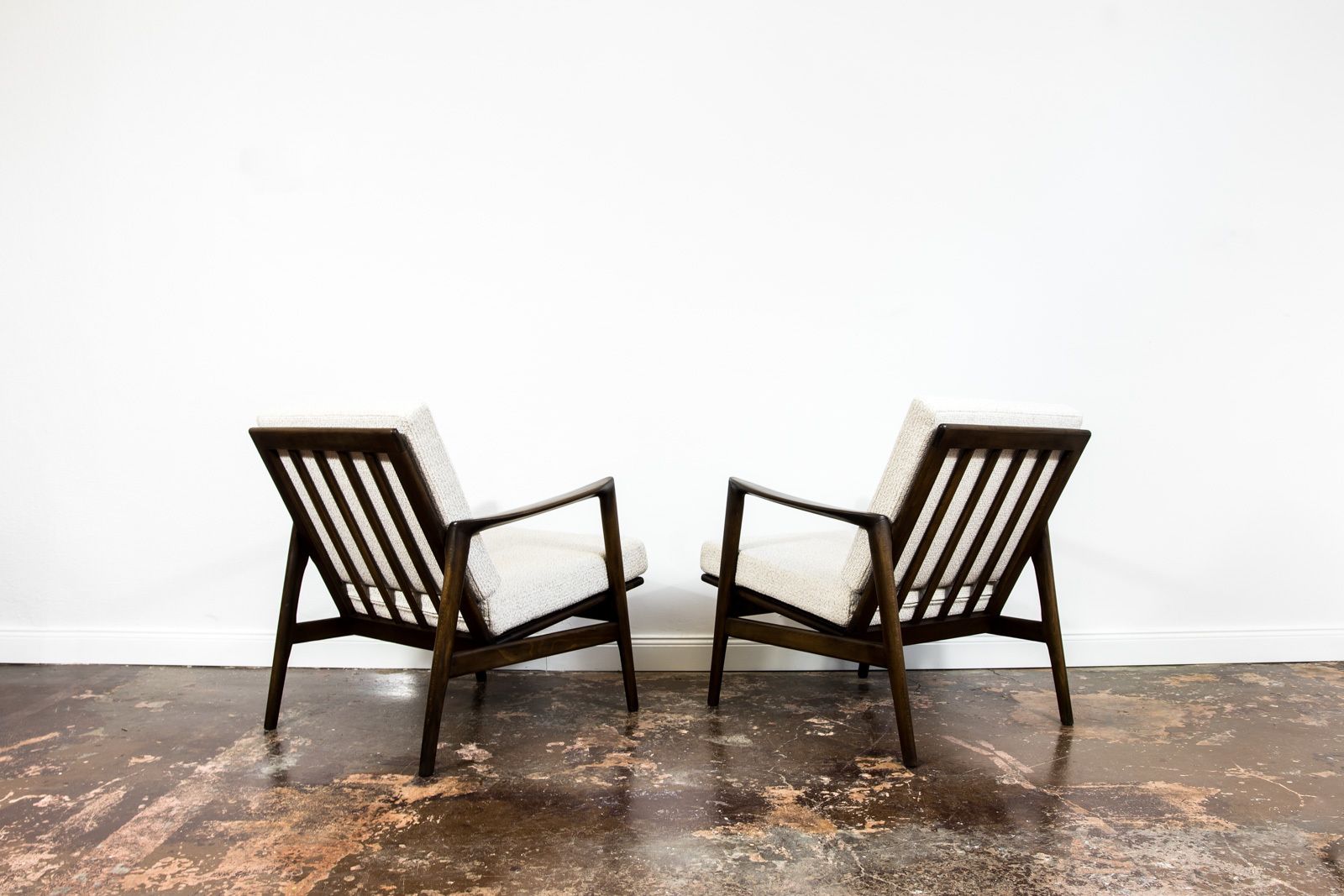 Mid Century Modern Armchairs By Sfm, Poland, 1960s, Set Of 2 photo 1600.0
