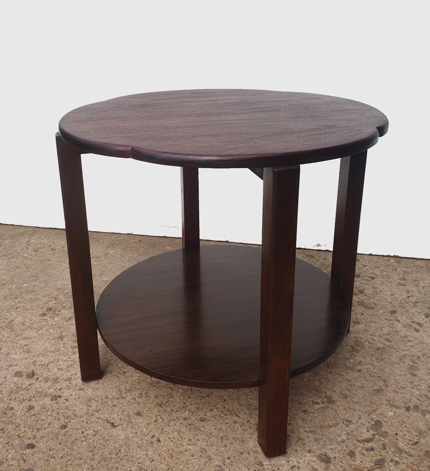 An Art Deco Style Cloud Form Occasional Table photo vinterior