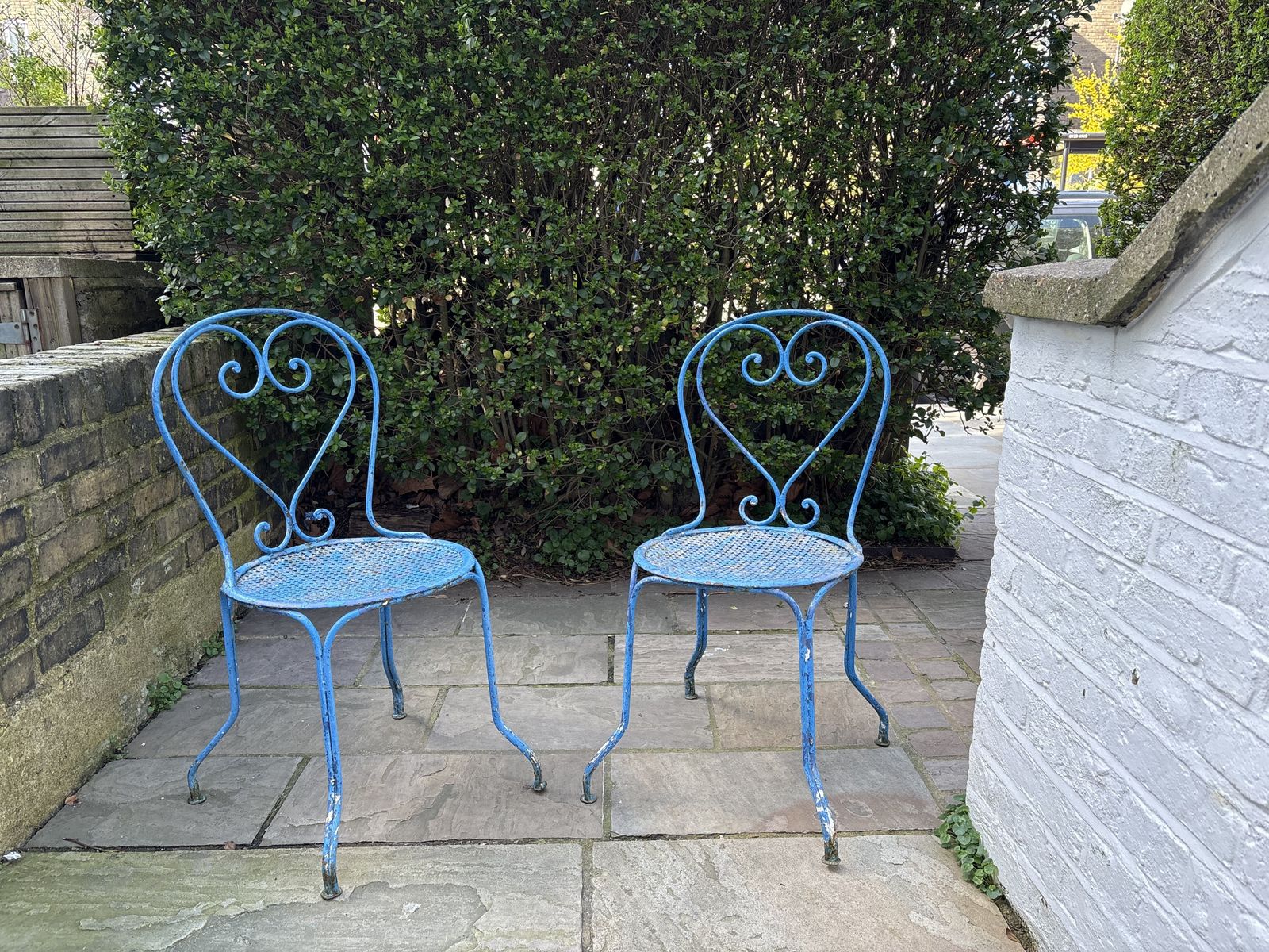 2 X French Garden Chairs photo furniture