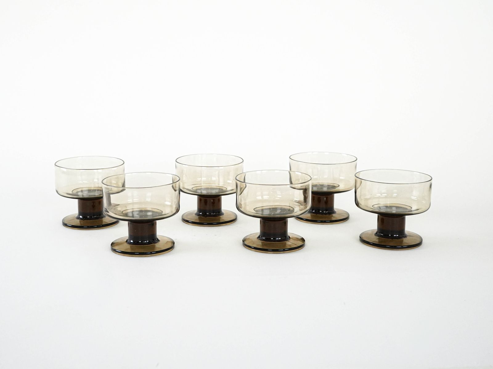 Set Of Dessert Bowls, Italian Design, 1970s, Made In Italy photo for sale
