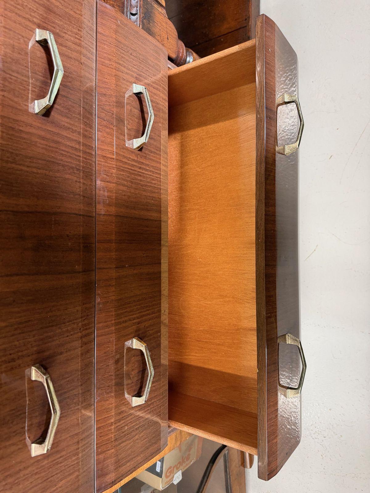 Retro Bedroom Chest Of 6, 1950s photo Furniture