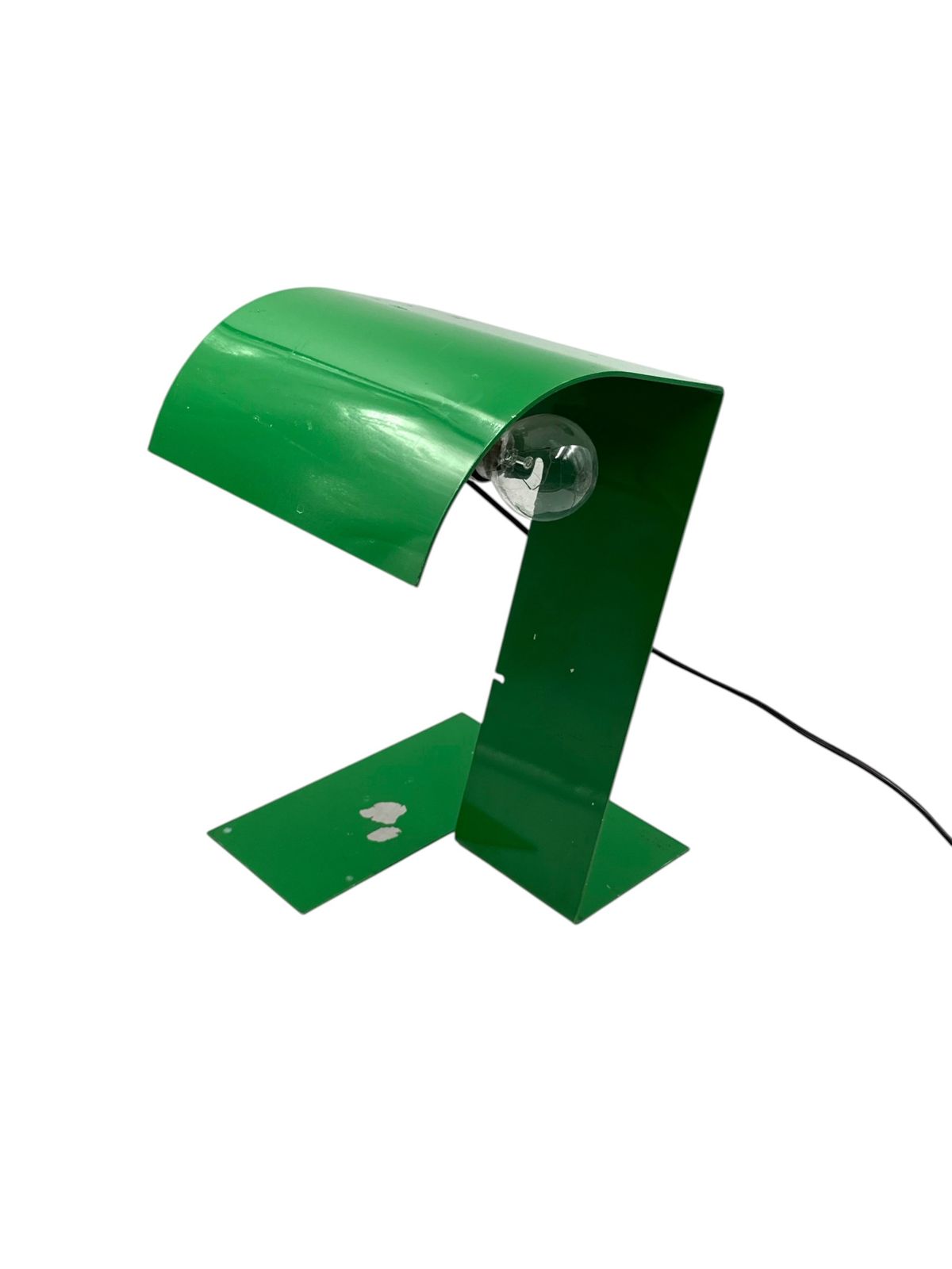 Stilnovo 'Blitz' Table Lamp In Emerald Green – Trabucchi, Vecchi, Volpi, Italy 1972 photo Lighting