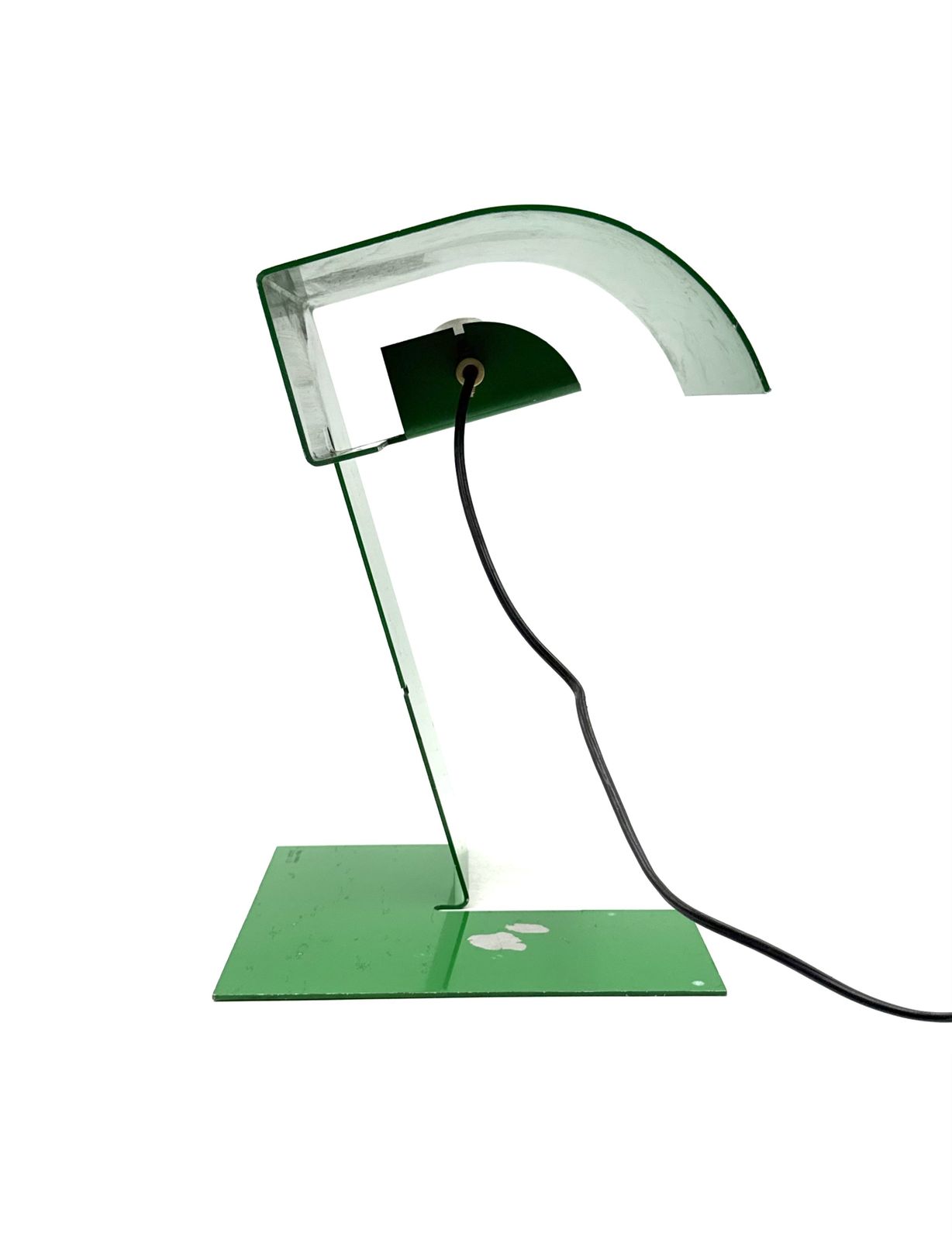 Lighting Stilnovo 'Blitz' Table Lamp In Emerald Green – Trabucchi, Vecchi, Volpi, Italy 1972 photo