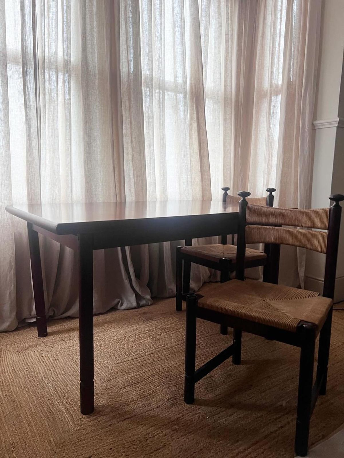 Set Of 4 Chairs And Dining Table   Odessa By Ilse Töyrylä For Asko
