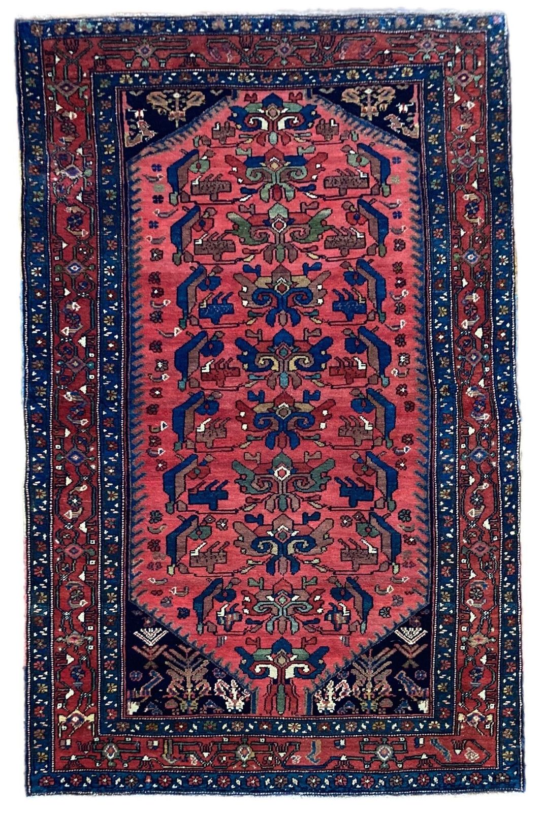 Antique Hamadan Rug 1.97m X 1.22m