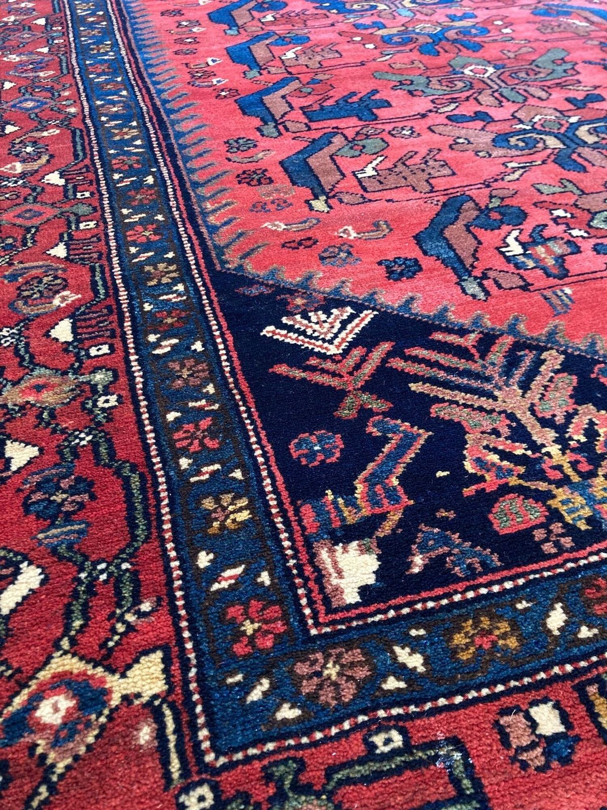 Antique Hamadan Rug 1.97m X 1.22m photo buy