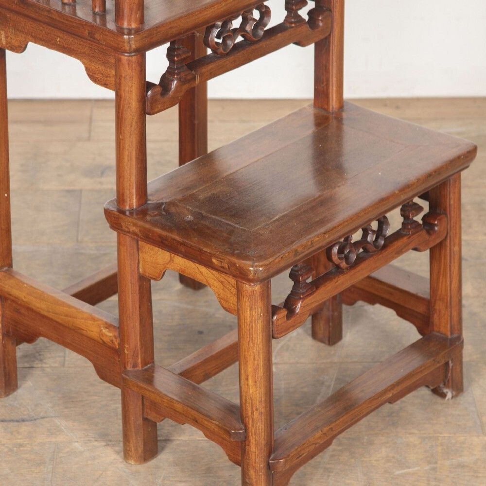 20th Century Chinese Hardwood High Chair photo buy