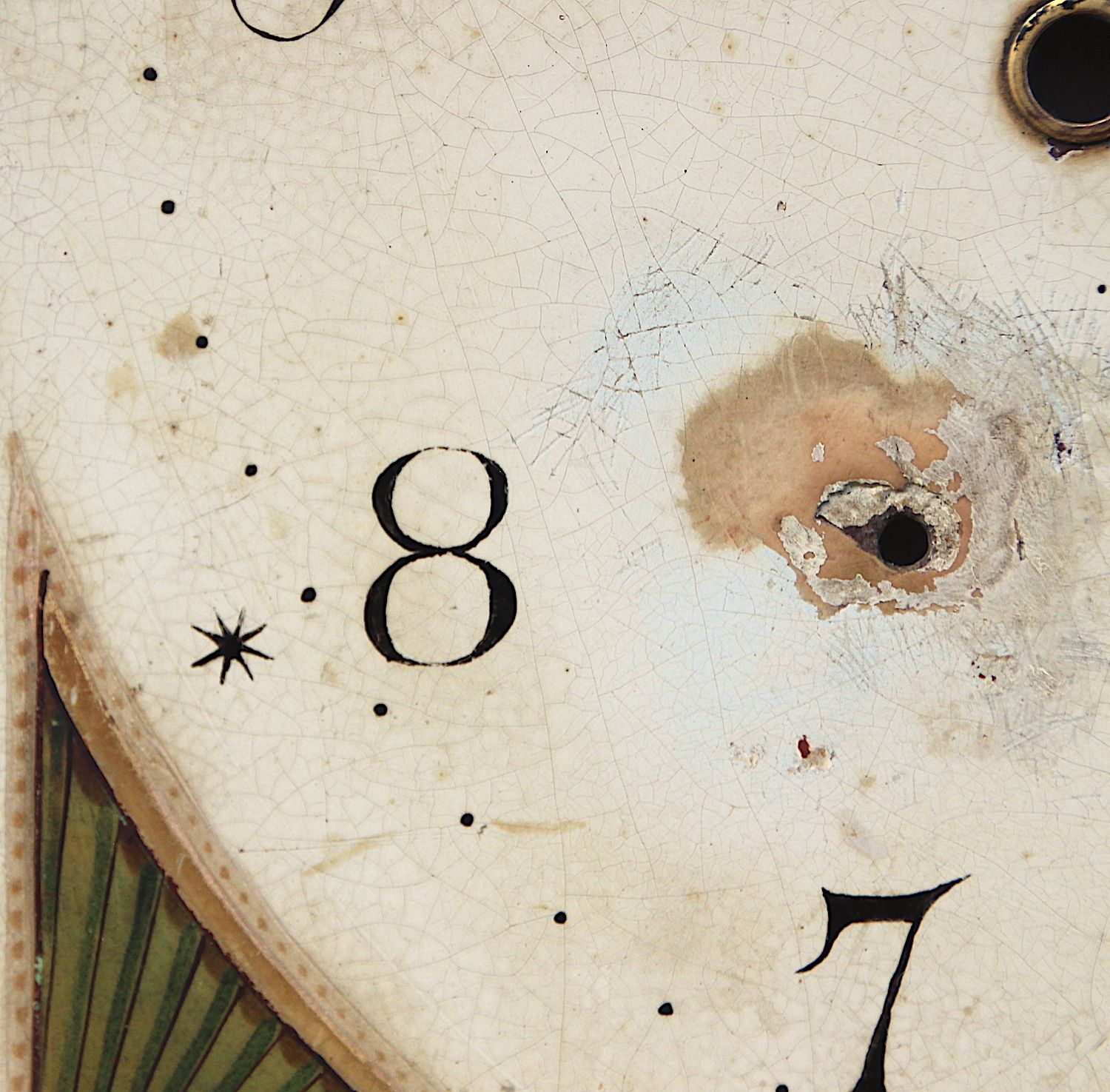 photo furniture Original 18th Century Iron Grandfather/Longcase Clock Dial. Fully Guaranteed. London Timepiece