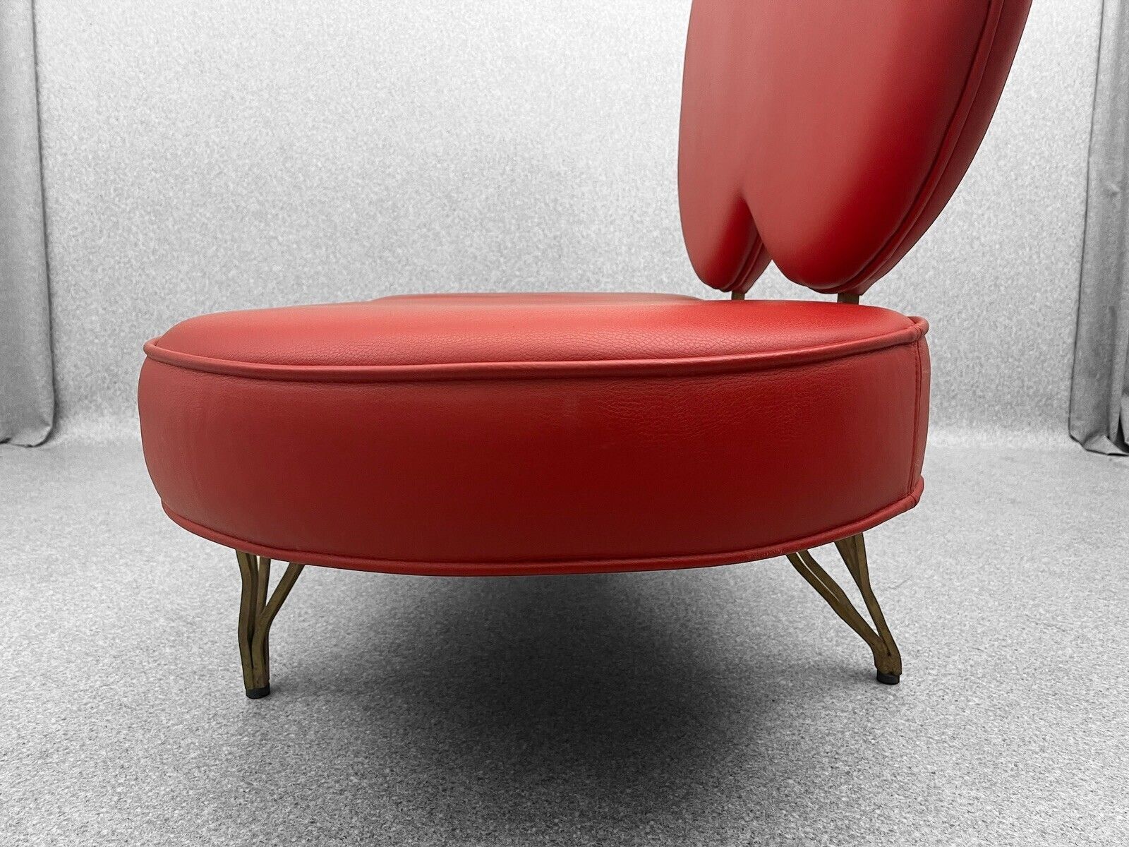 photo vinterior Sofa Italy Red Leather Fiammette Heart Bedroom By Domusnova