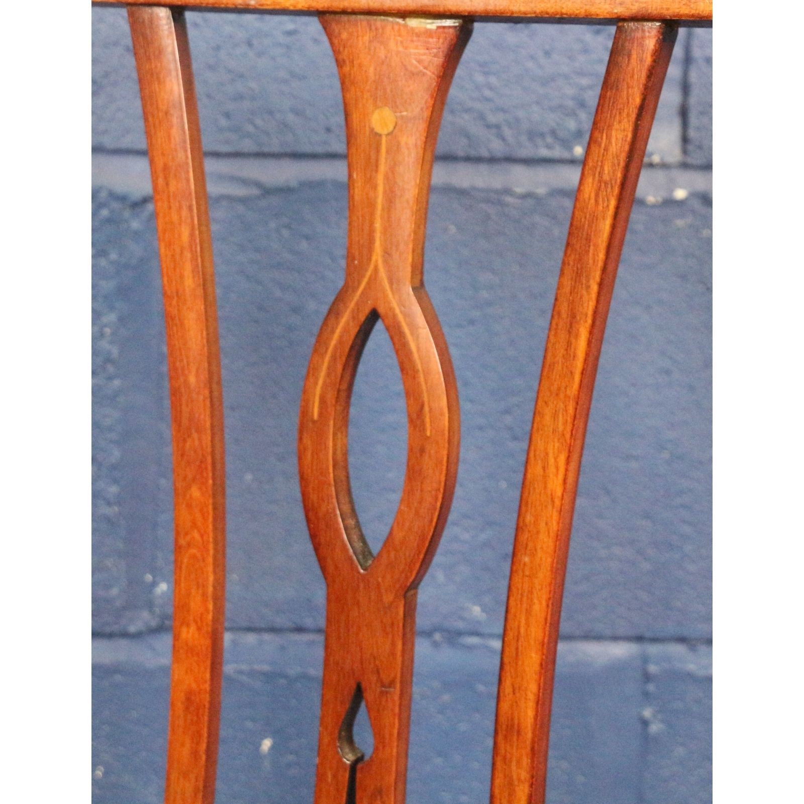 A C19th Arts And Crafts Carved And Turned Ash Bedroom Side Chair photo Furniture