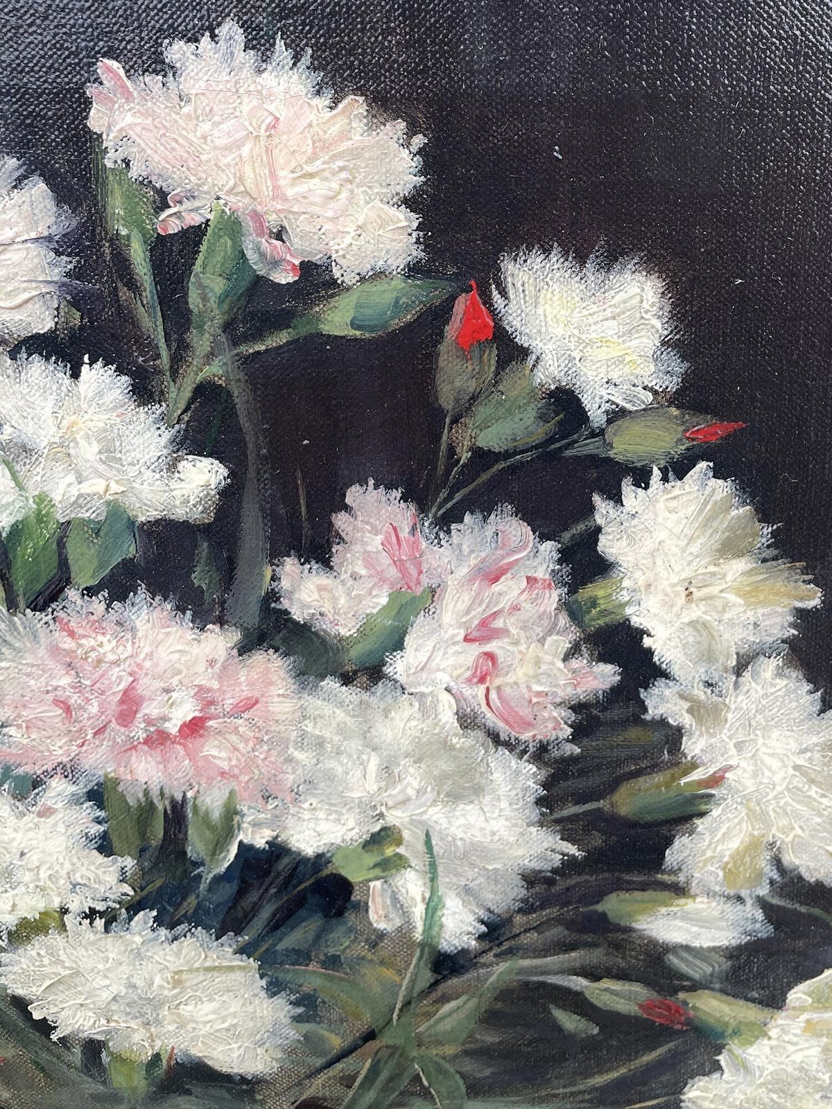 Bouquet Of Flowers, Kereztes Margit Oil On Canvas photo Art