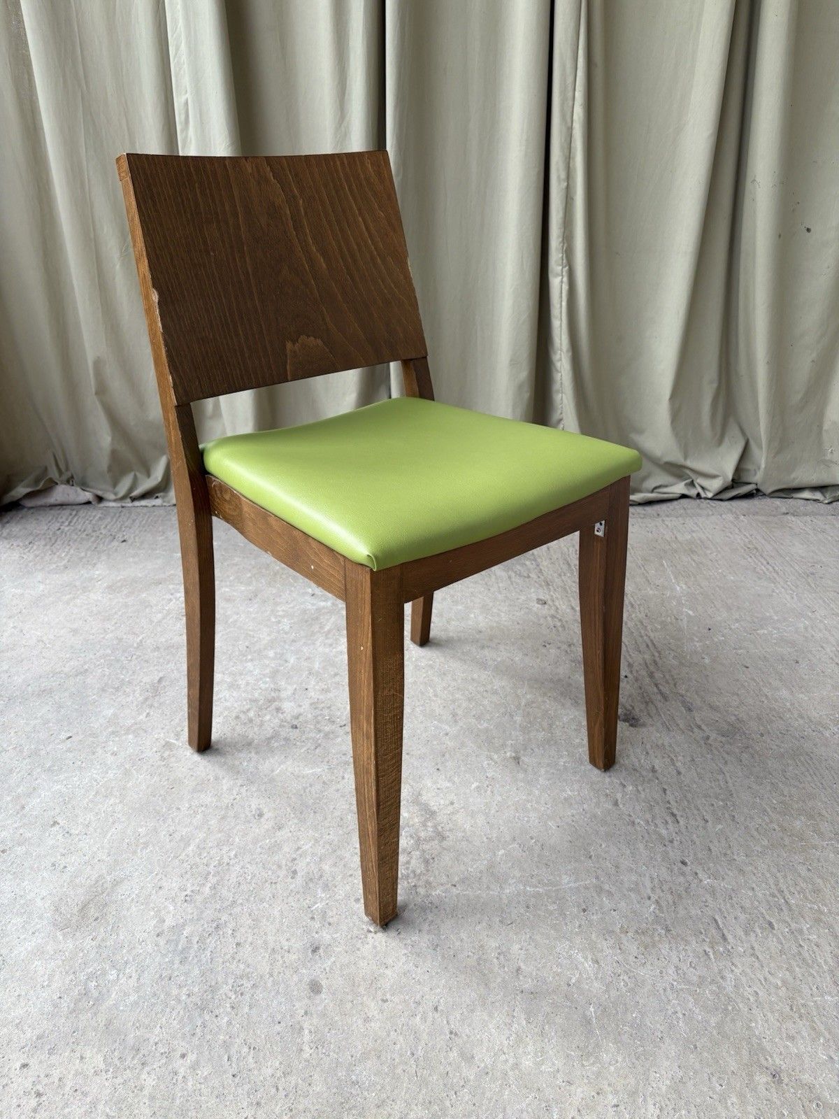 Vtg Mid Century Style Dining Desk Side Chair Scandi Danish Retro R1116 photo vinterior