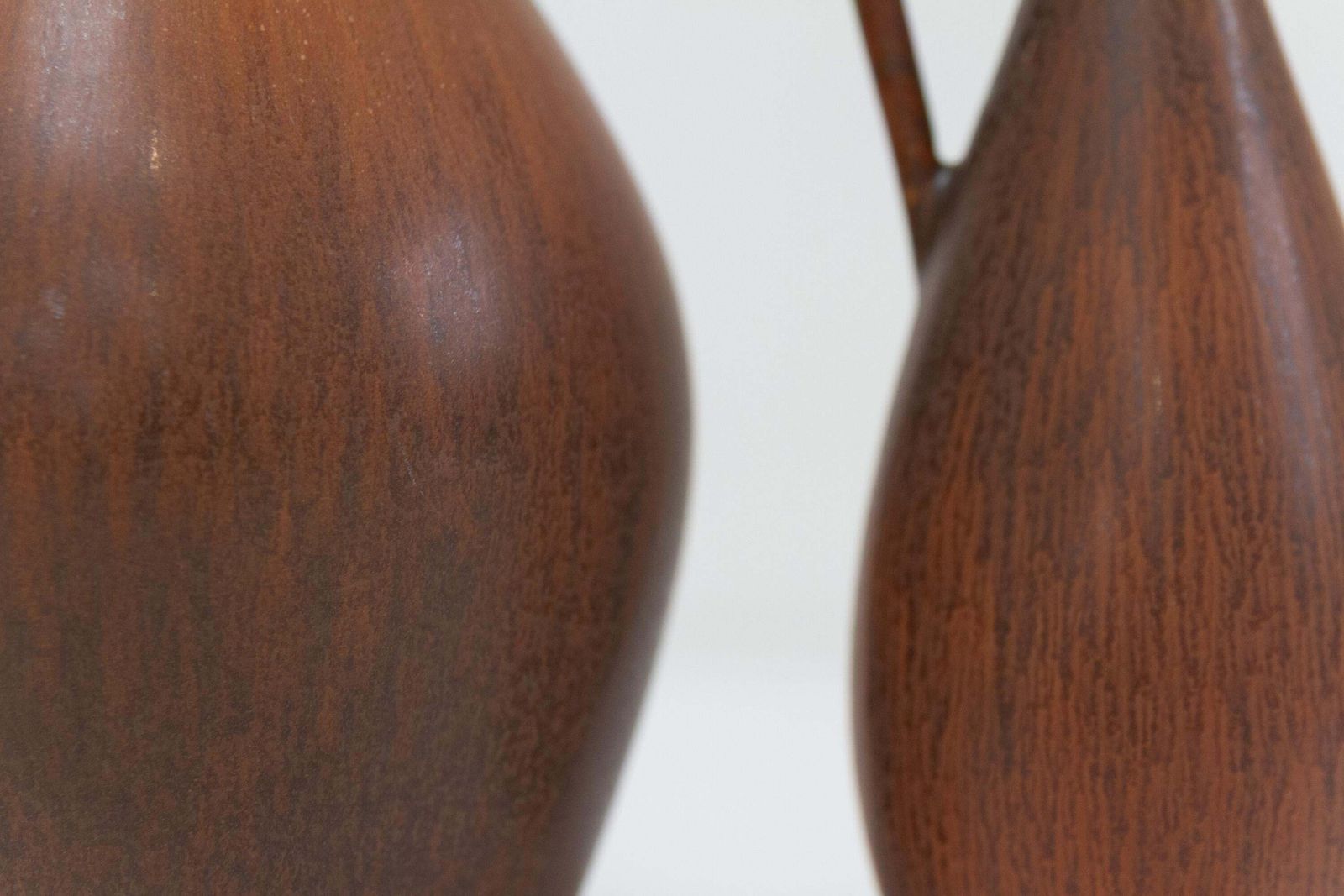 Home Decor 2 Stoneware Vases By Carl Harry Stålhane For Rörstrand Sweden, 1950s. photo